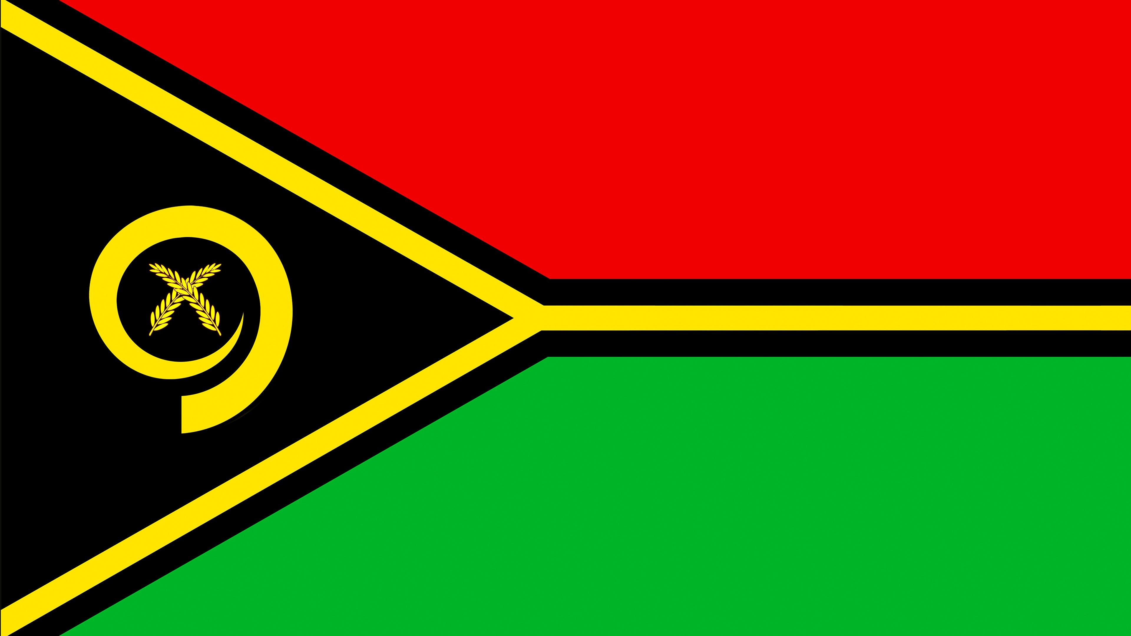 3840x2160 Photo Vanuatu Flag, Desktop