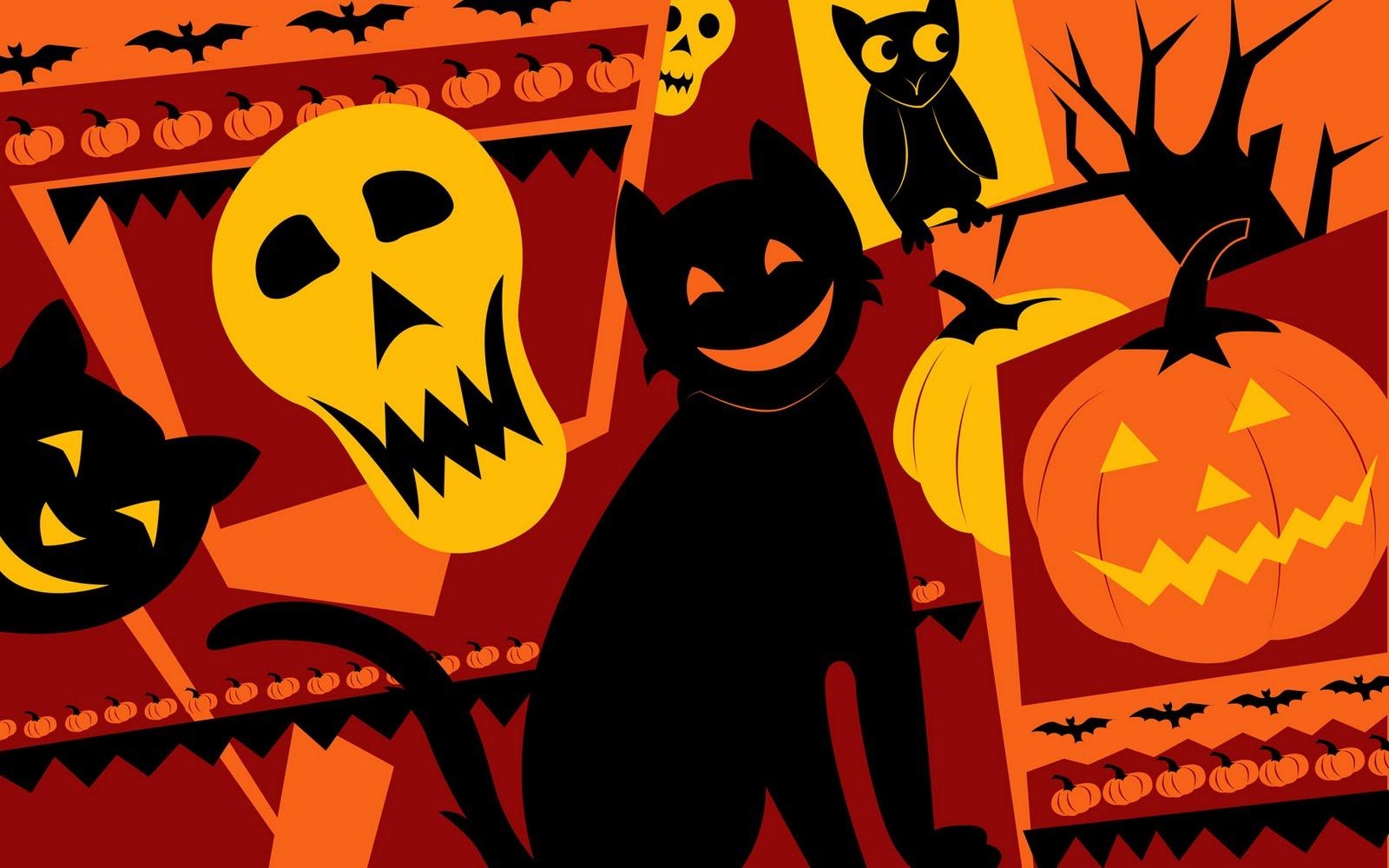 1600x1000 Vintage Halloween Wallpaper Related Keywords & Suggestions, Desktop