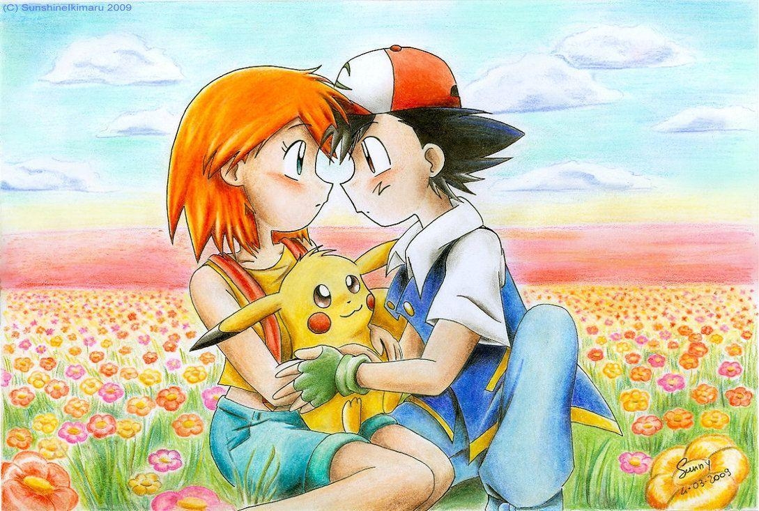 1090x740 Ash and misty image Ash and Misty HD wallpaper and background, Desktop