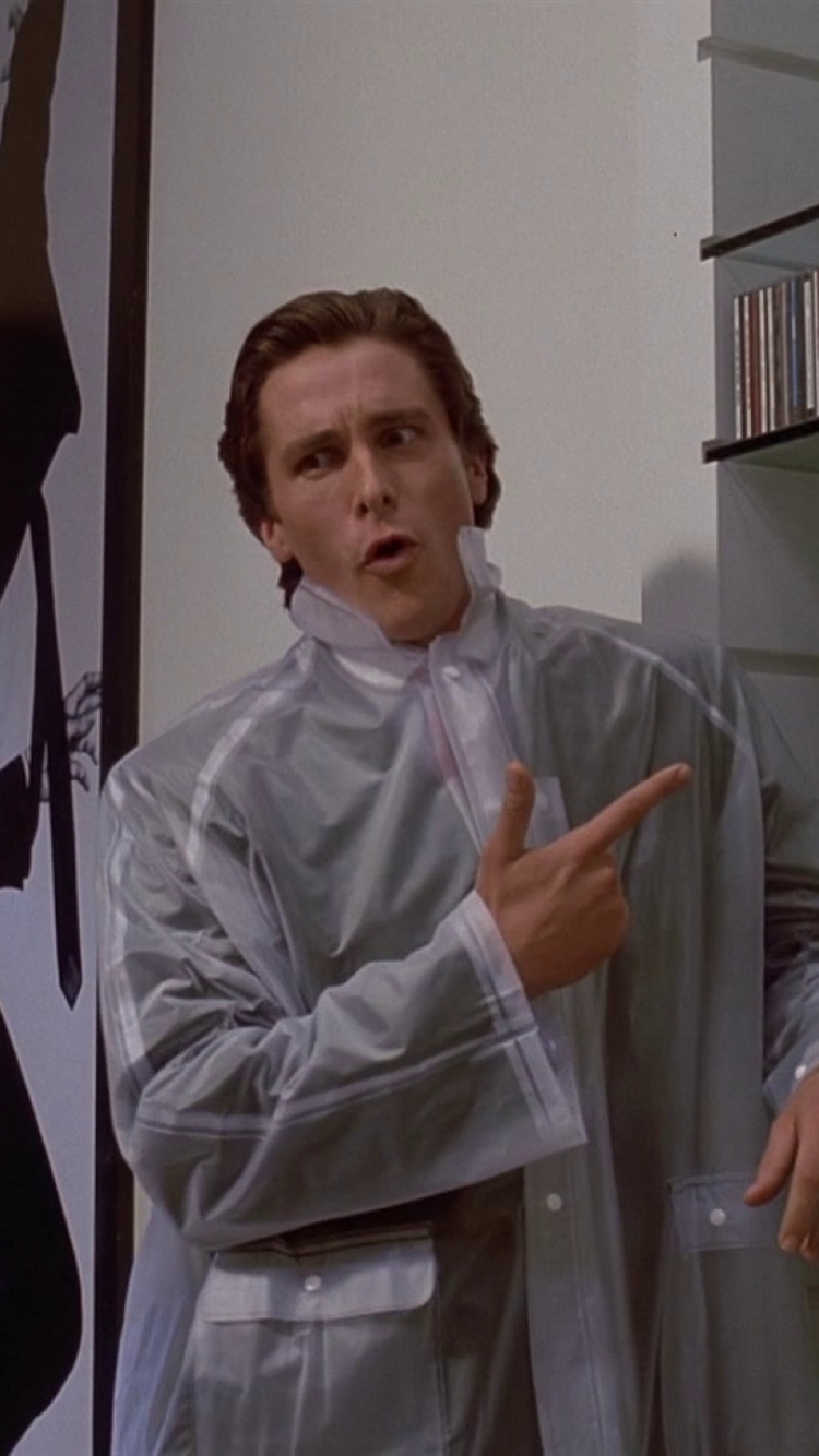 750x1340 American Psycho Phone Wallpaper, Phone