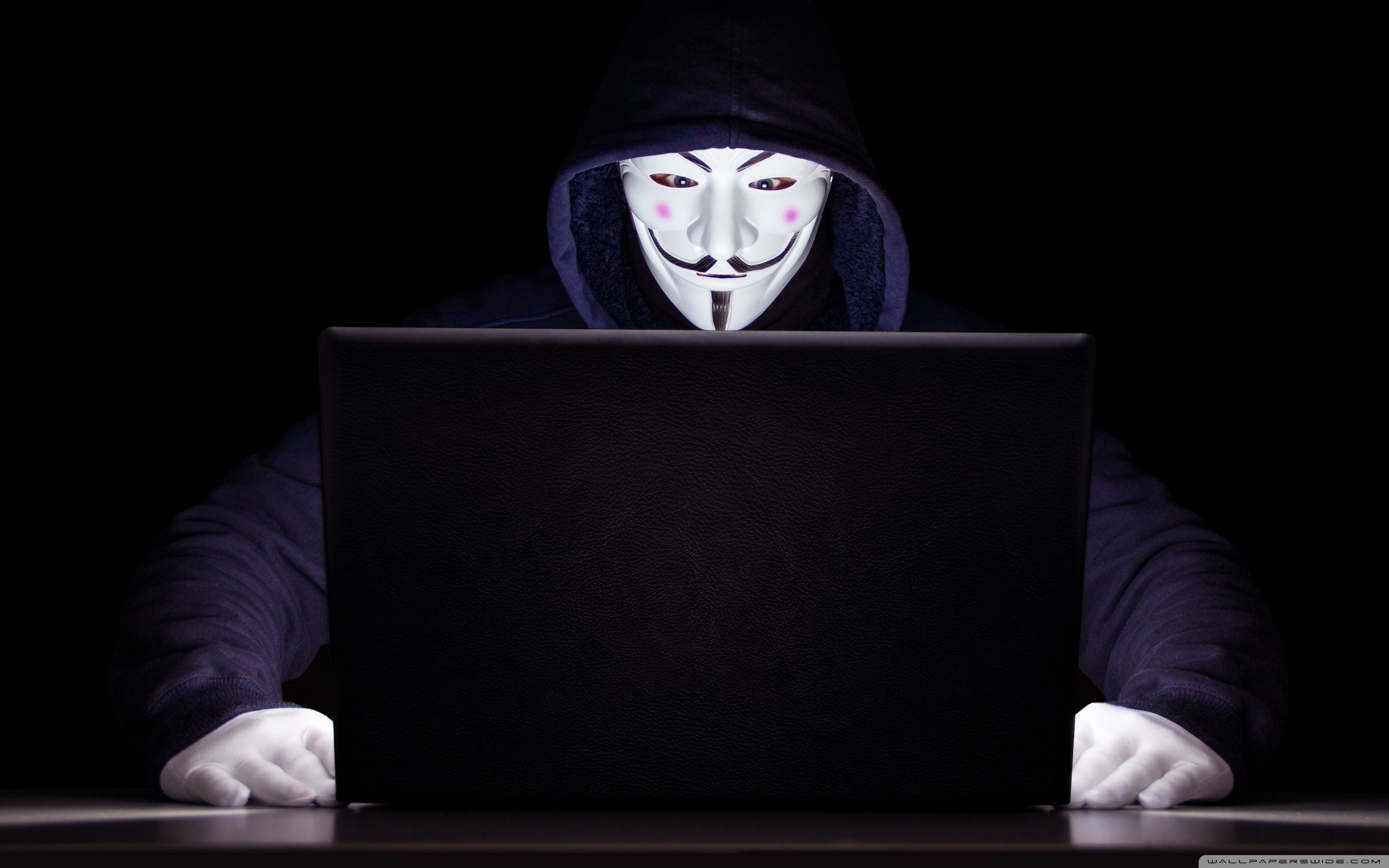 2880x1800 Anonymous Hacker, Computer Ultra HD Desktop Background Wallpaper for 4K UHD TV, Widescreen & UltraWide Desktop & Laptop, Tablet, Desktop