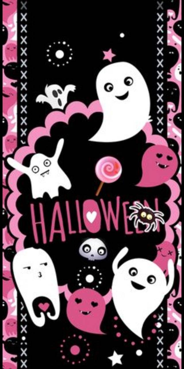 640x1280 Pink halloween wallpaper by Happysninja.zedge.net, Phone