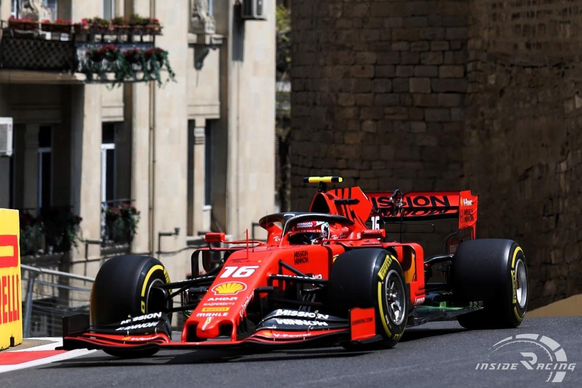 1200x800 Azerbaijan GP: Leclerc Leads Ferrari 1 2 In Practice 2, Desktop