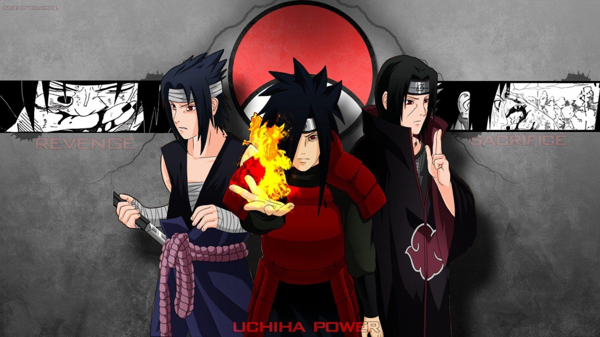 1920x1080 Madara Itachi Sharingan Wallpaper Shippuden Uchiha Sasuke Naruto, Desktop