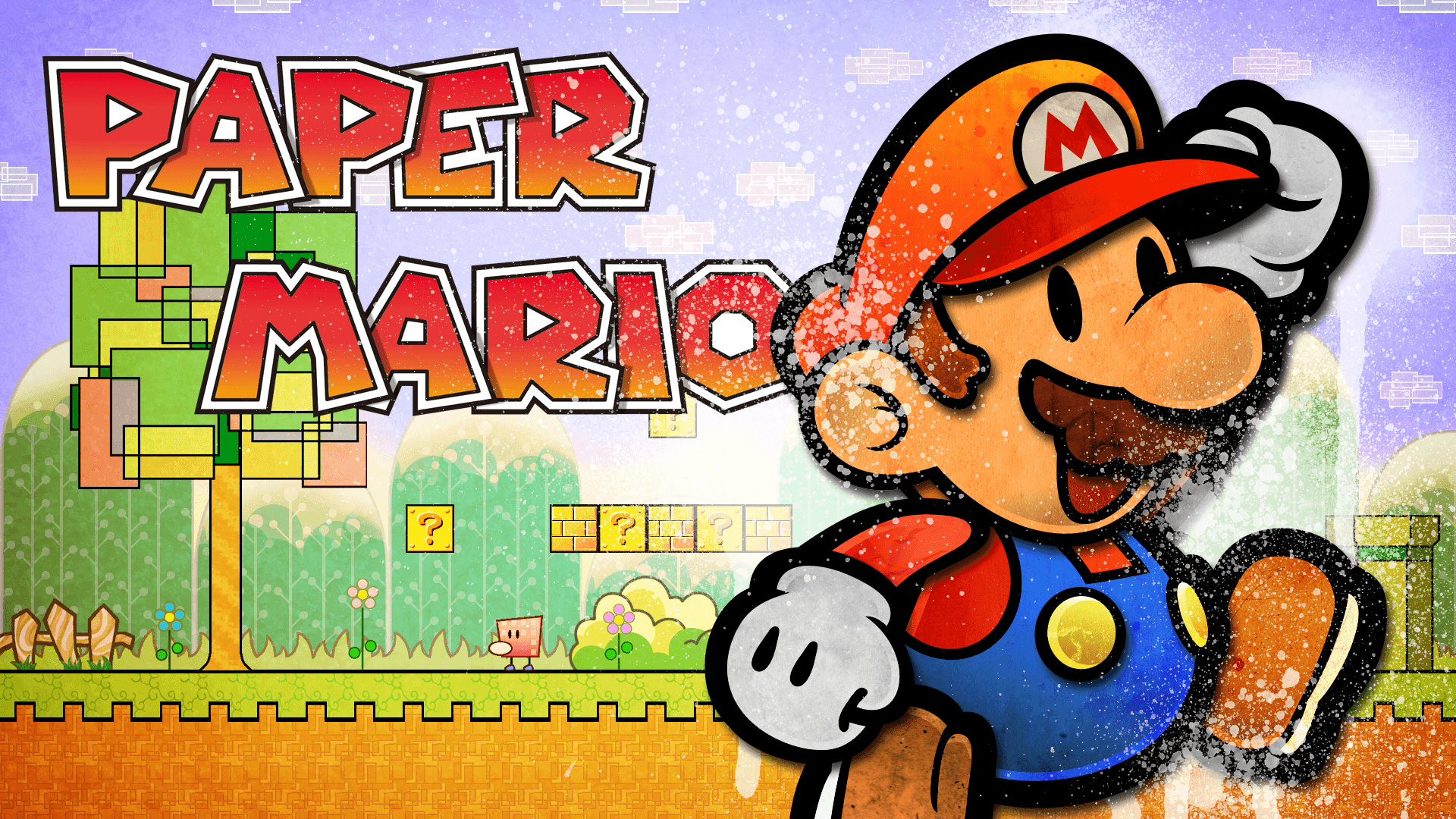 1920x1080 Super Paper Mario HD Wallpaper, Desktop