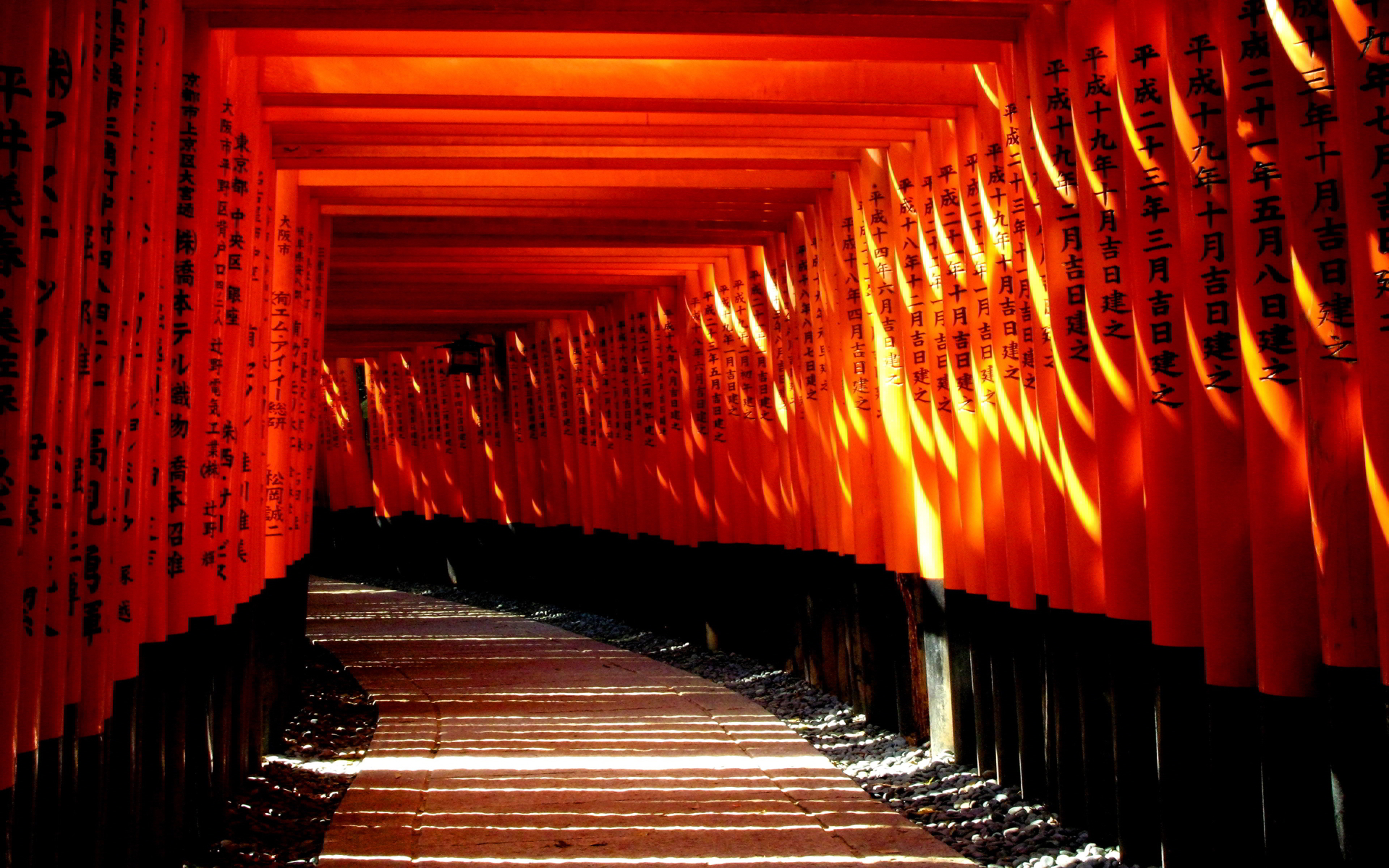 1920x1200 Torii gate shrine japan, Desktop