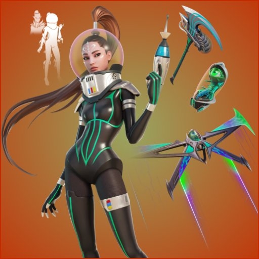 520x520 Spacefarer Ariana Grande Fortnite wallpaper, Phone