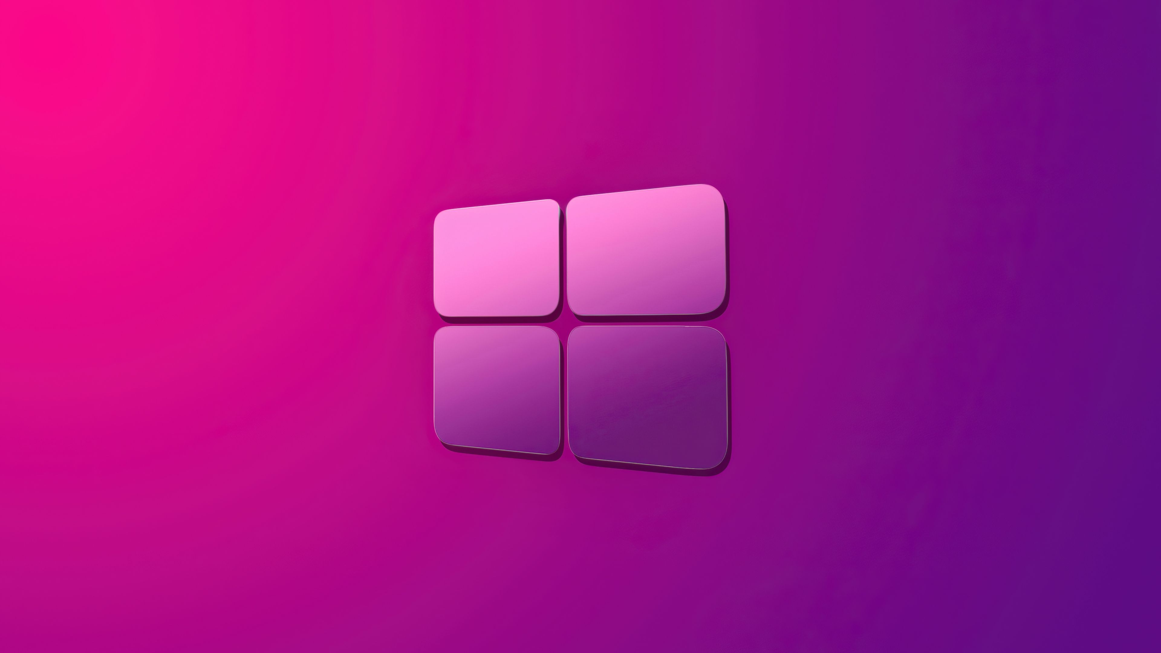 3840x2160 Windows 10 Pink Purple Gradient Logo 4k, HD Computer, 4k Wallpaper, Image, Background, Photo and Picture, Desktop