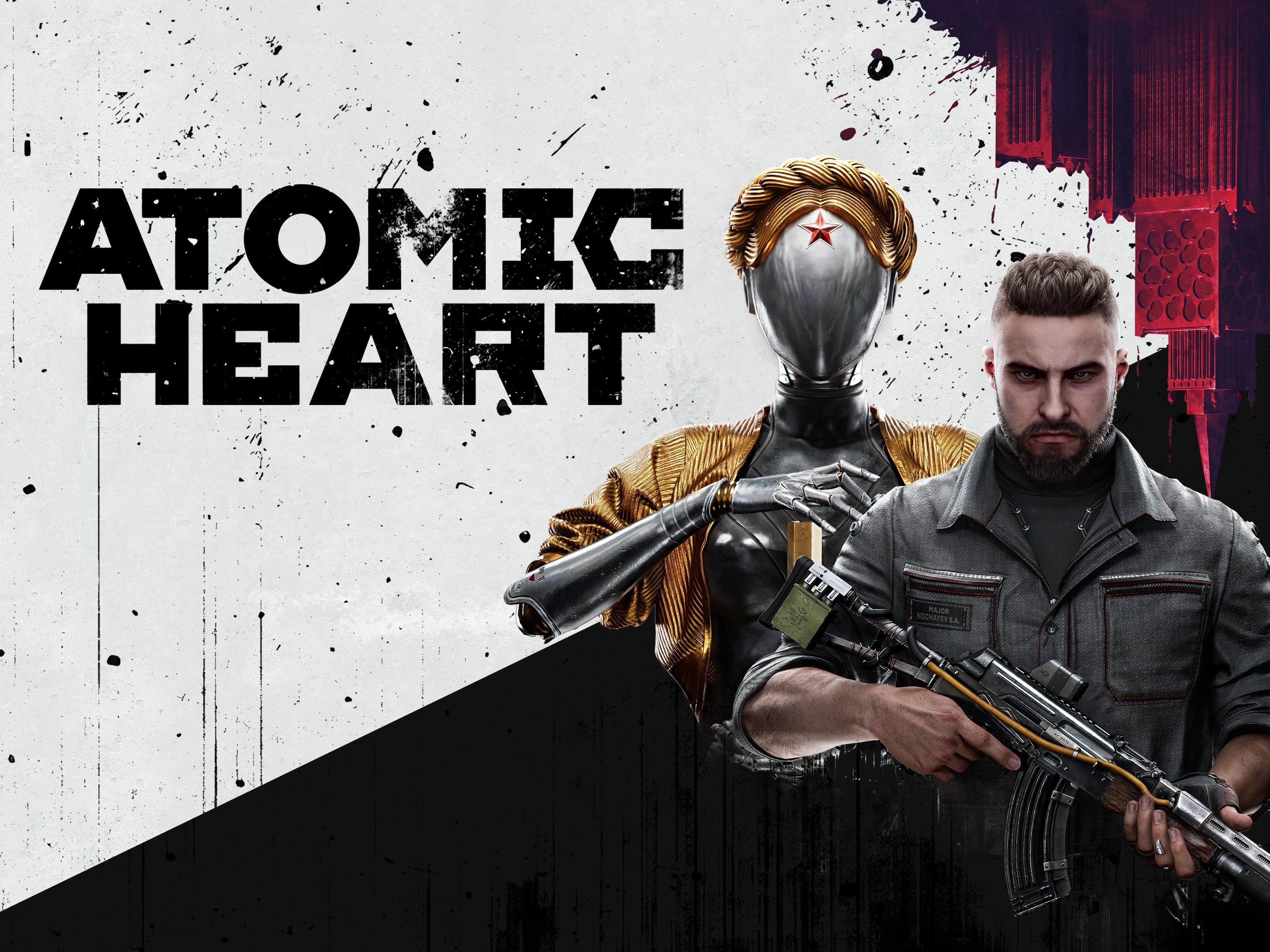 2880x2160 Wallpaper, Atomic Heart, robot, PlayStation, Xbox, PC gaming, video games, video game characters, Desktop