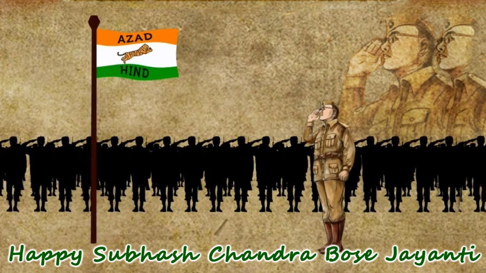 1920x1080 Subhash Chandra Bose Birthday HD Image, Desktop