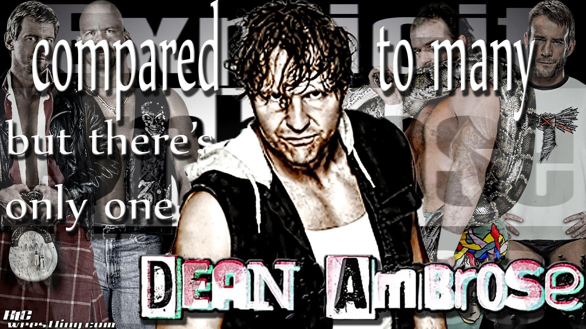 1920x1080 Wallpaper of the Week: One & Only Dean Ambrose Wallpaper. Hittin, Desktop