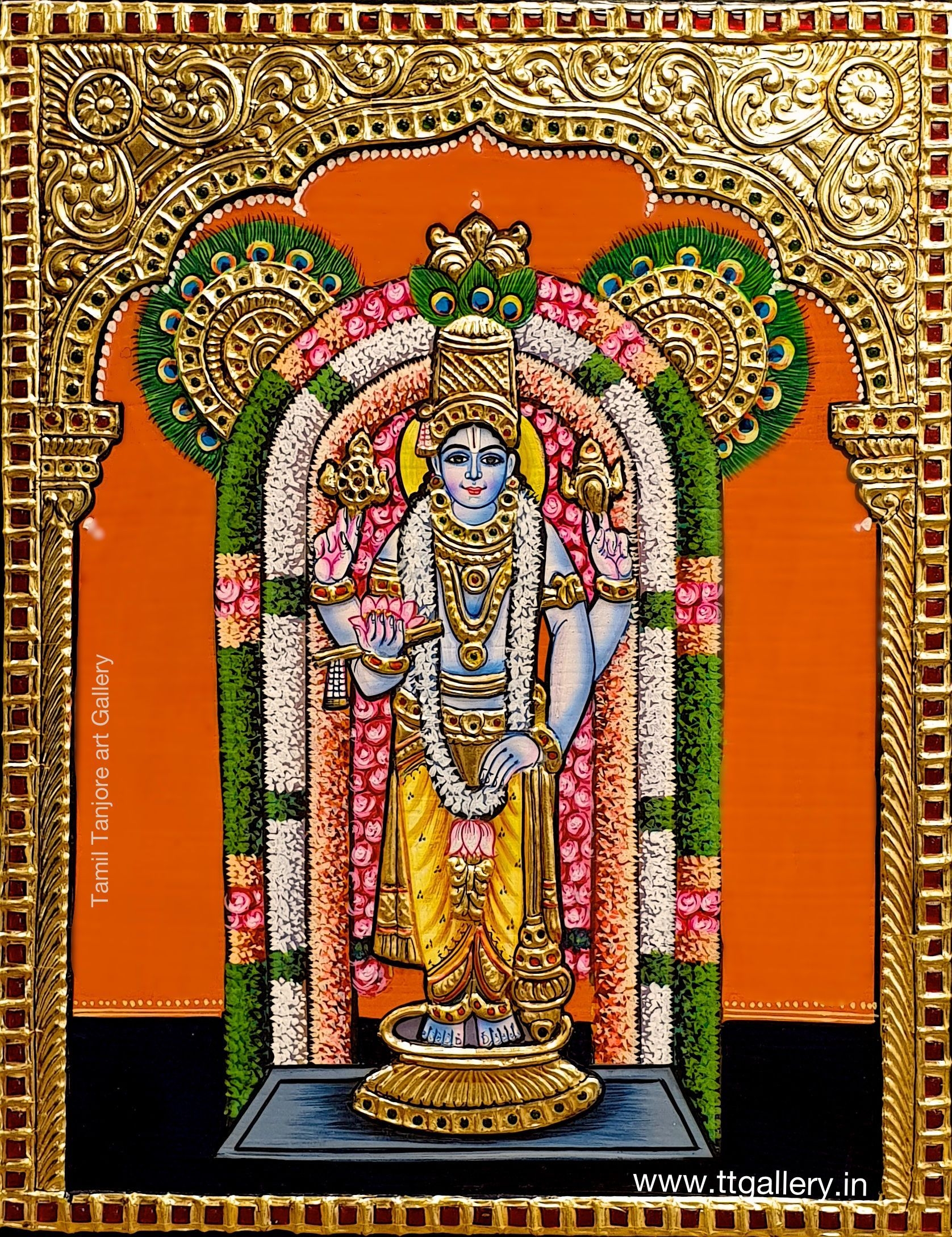 1680x2180 Tanjore Painting, Tanjavore painting, Guruvayurappan, Aditya, Phone