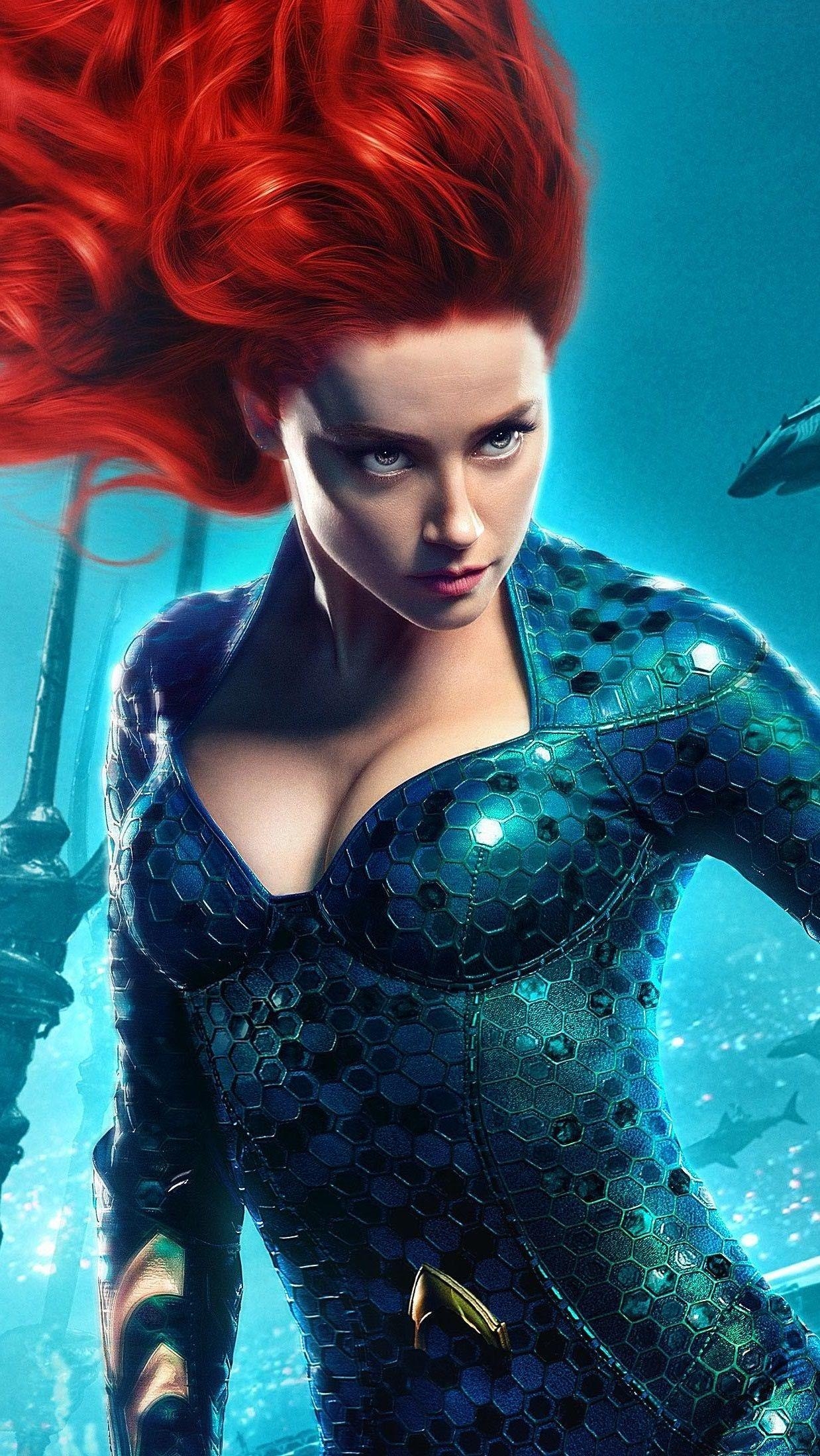 1240x2200 Mera #aquaman. Aquaman, Amber heard, Aquaman 2018, Phone