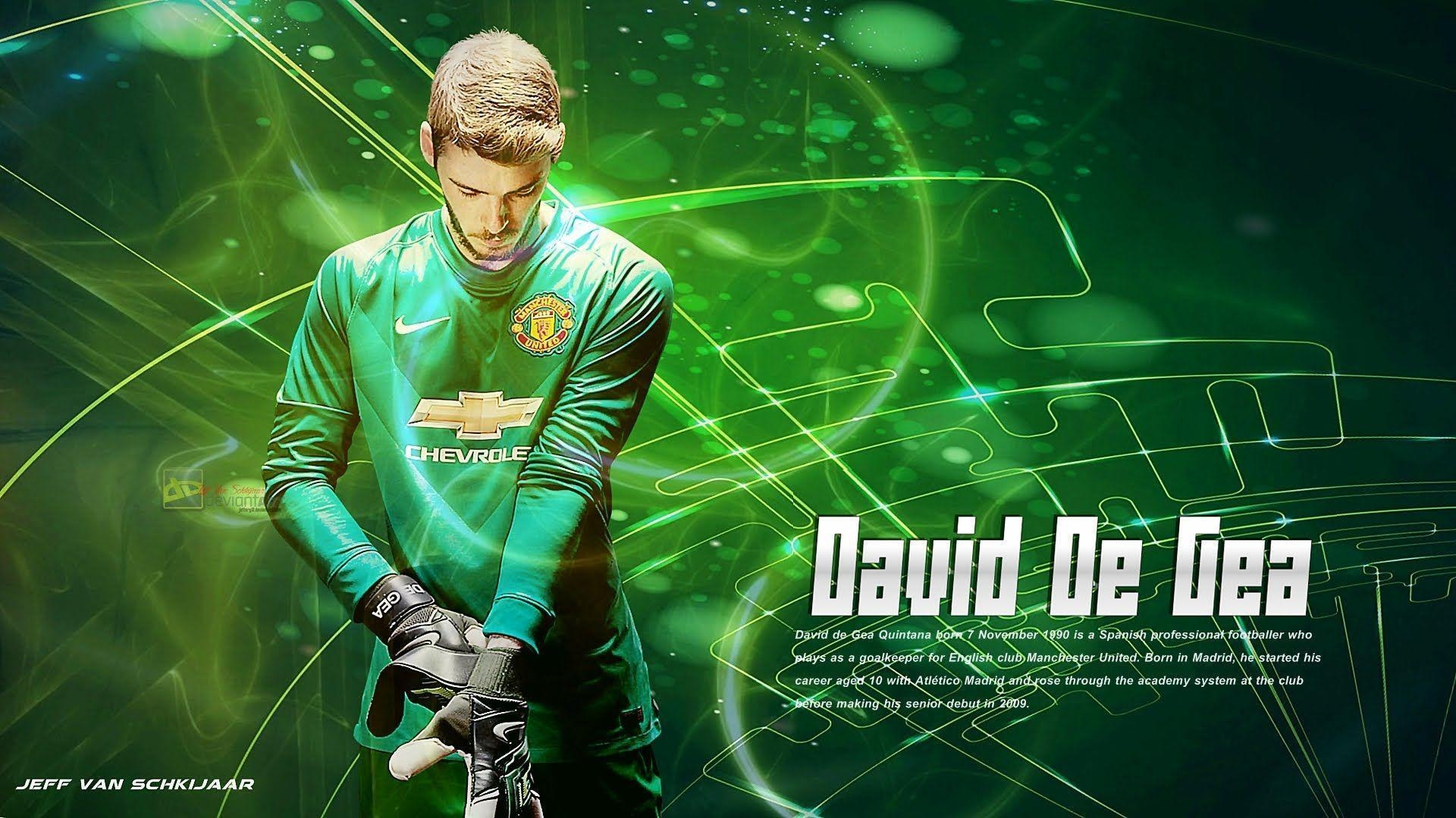 1920x1080 David de Gea Panther Saves United, Desktop