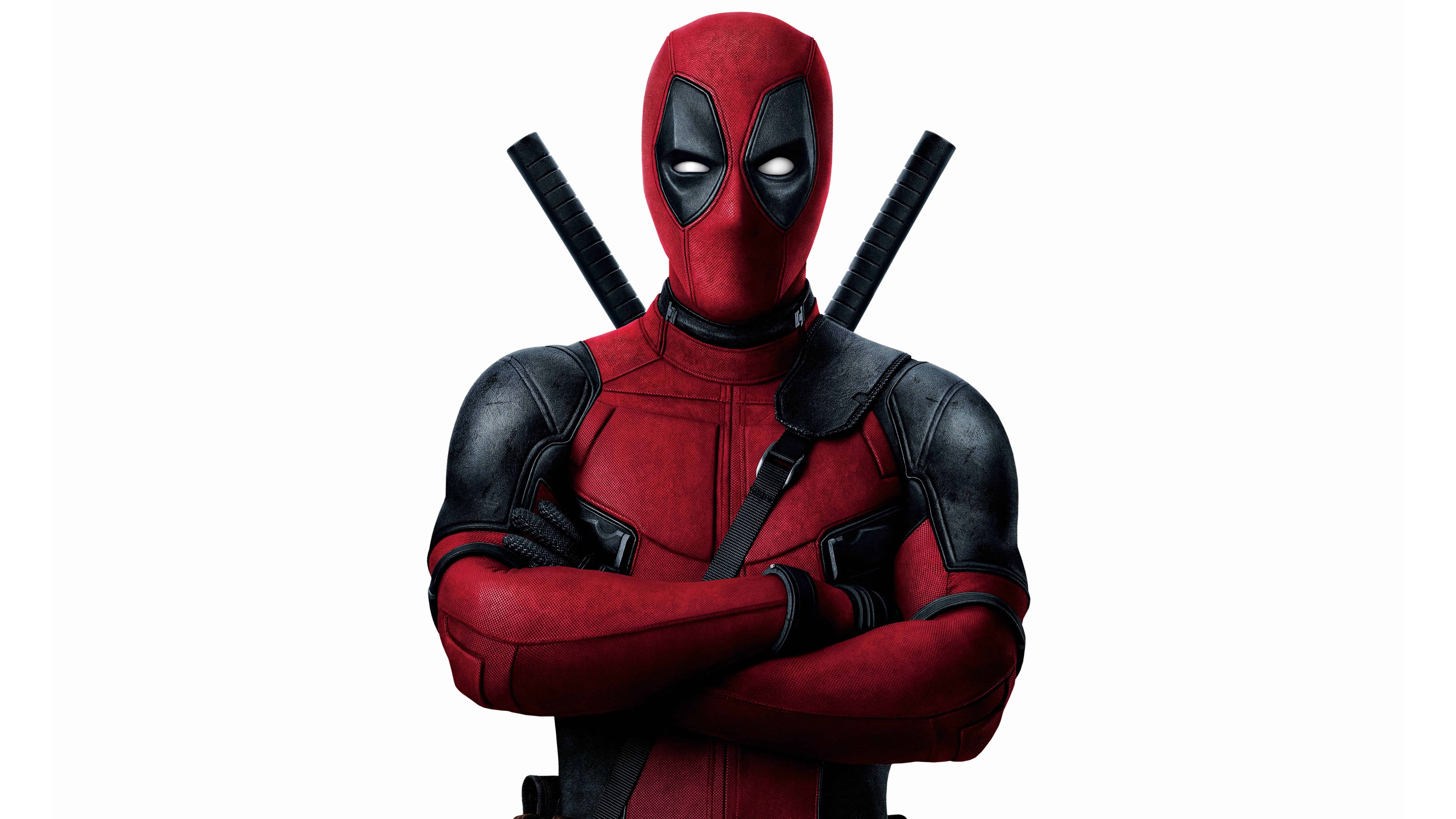 7680x4320 Deadpool Cross Armed UHD 8K Wallpaper, Desktop