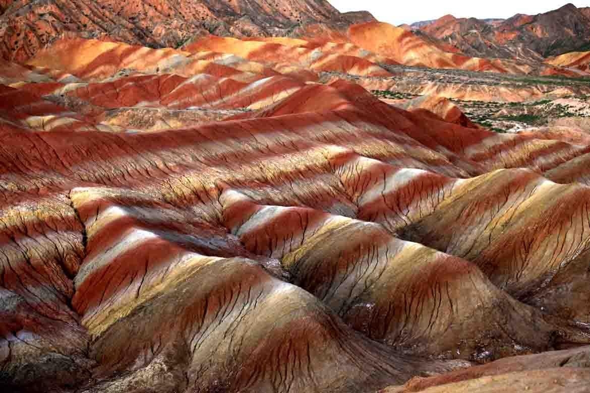 1170x780 Zhangye Danxia Landform, Gansu, China.5 Kb, mood, format full, Desktop