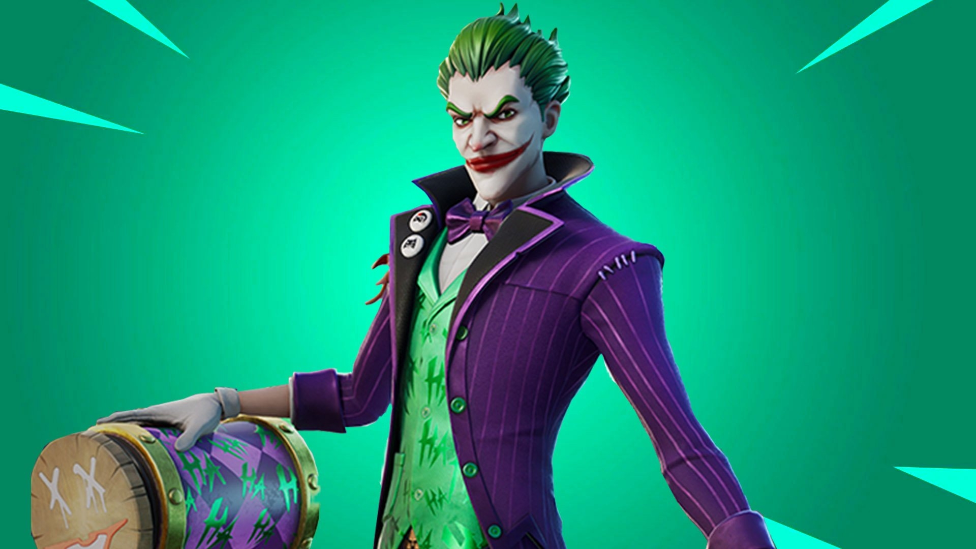 1920x1080 The Joker Fortnite wallpaper, Desktop