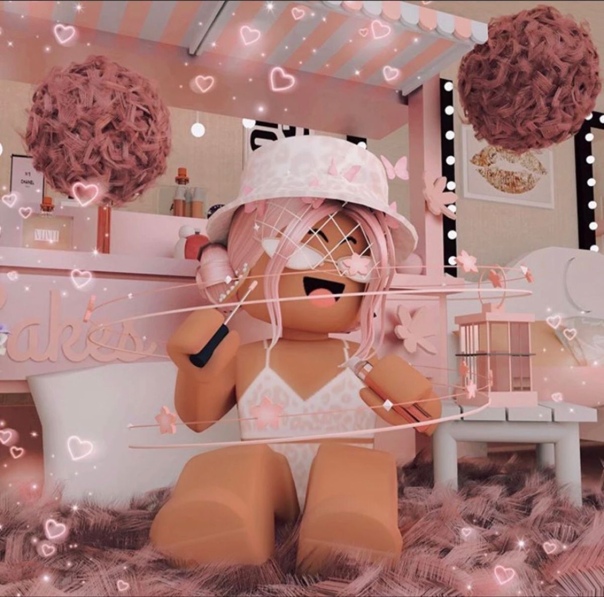 1200x1190 Pastel Pink Aesthetic Wallpaper Roblox your avatar with the ♡pastel pink aesthetic♡ and millions of other items, Desktop