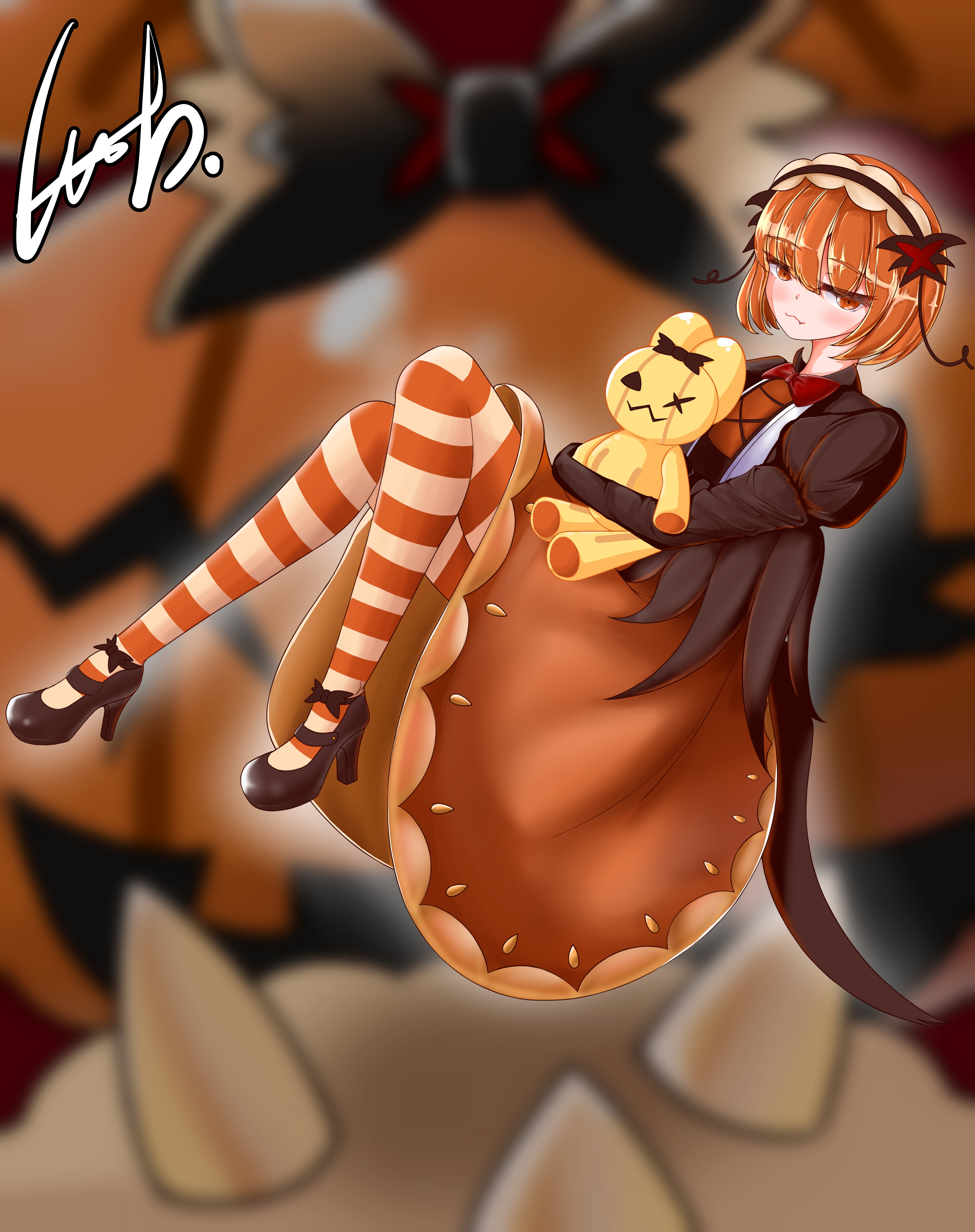 5500x6950 Pumpkin Pie Cookie Run: Kingdom Anime Image Board, Phone