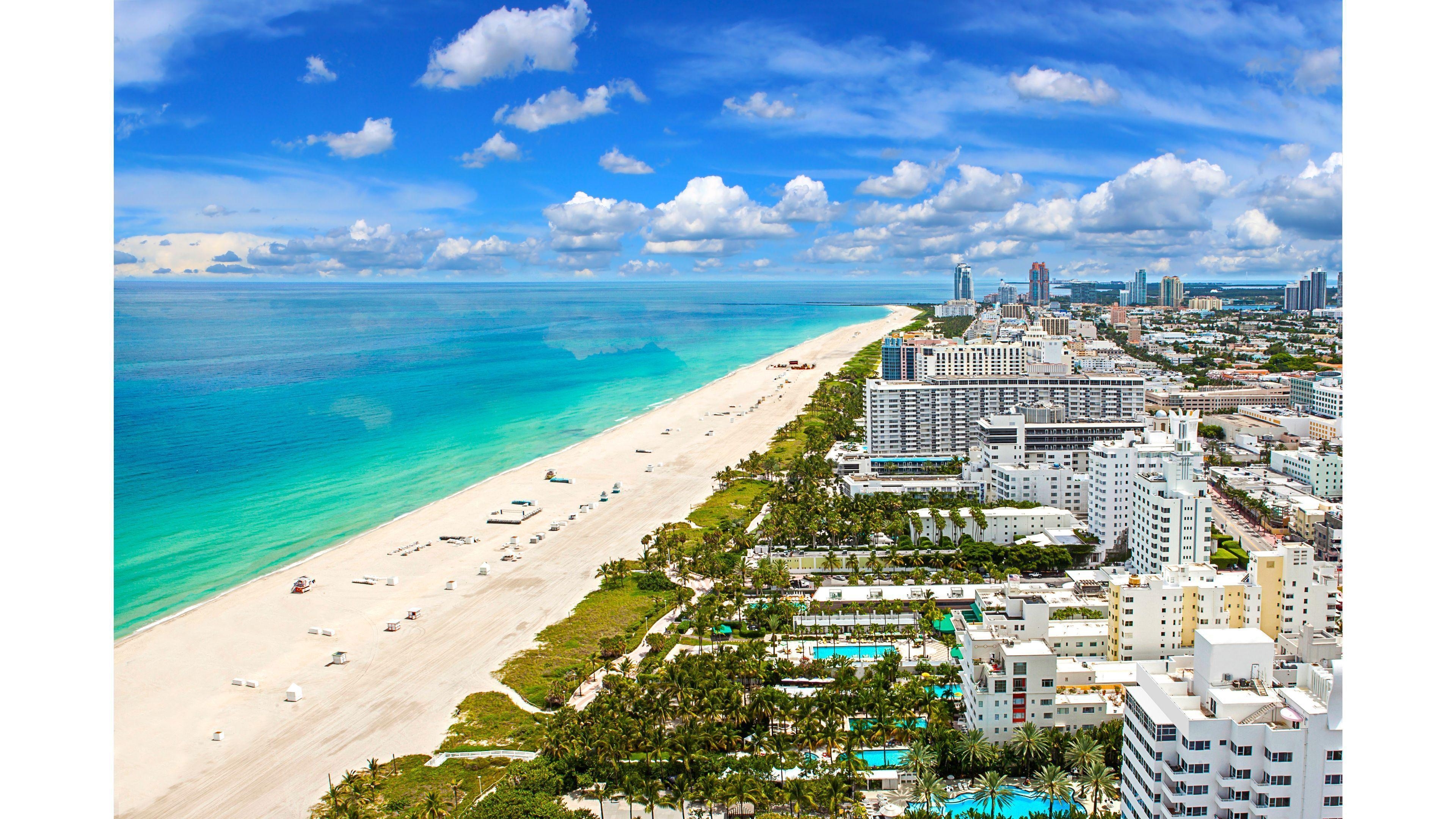 3840x2160 South Beach Miami Florida 4K Wallpaper. Free 4K Wallpaper, Desktop