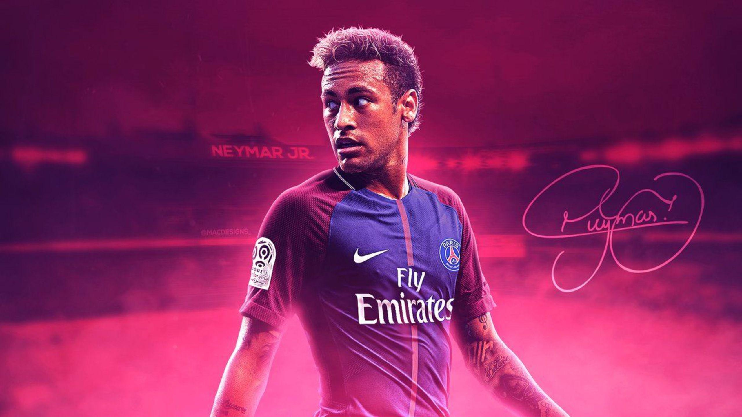 2560x1440 Neymar HD Wallpaper Theme Fan Tab, Desktop