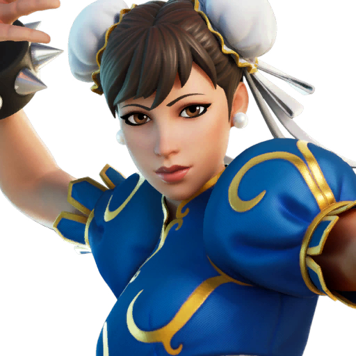 520x520 Chun Li Fortnite Wallpaper, Phone