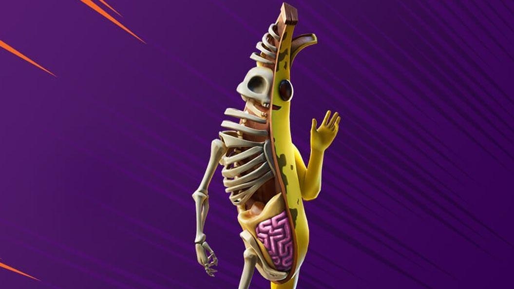 1060x600 Peely Bone Fortnite wallpaper, Desktop