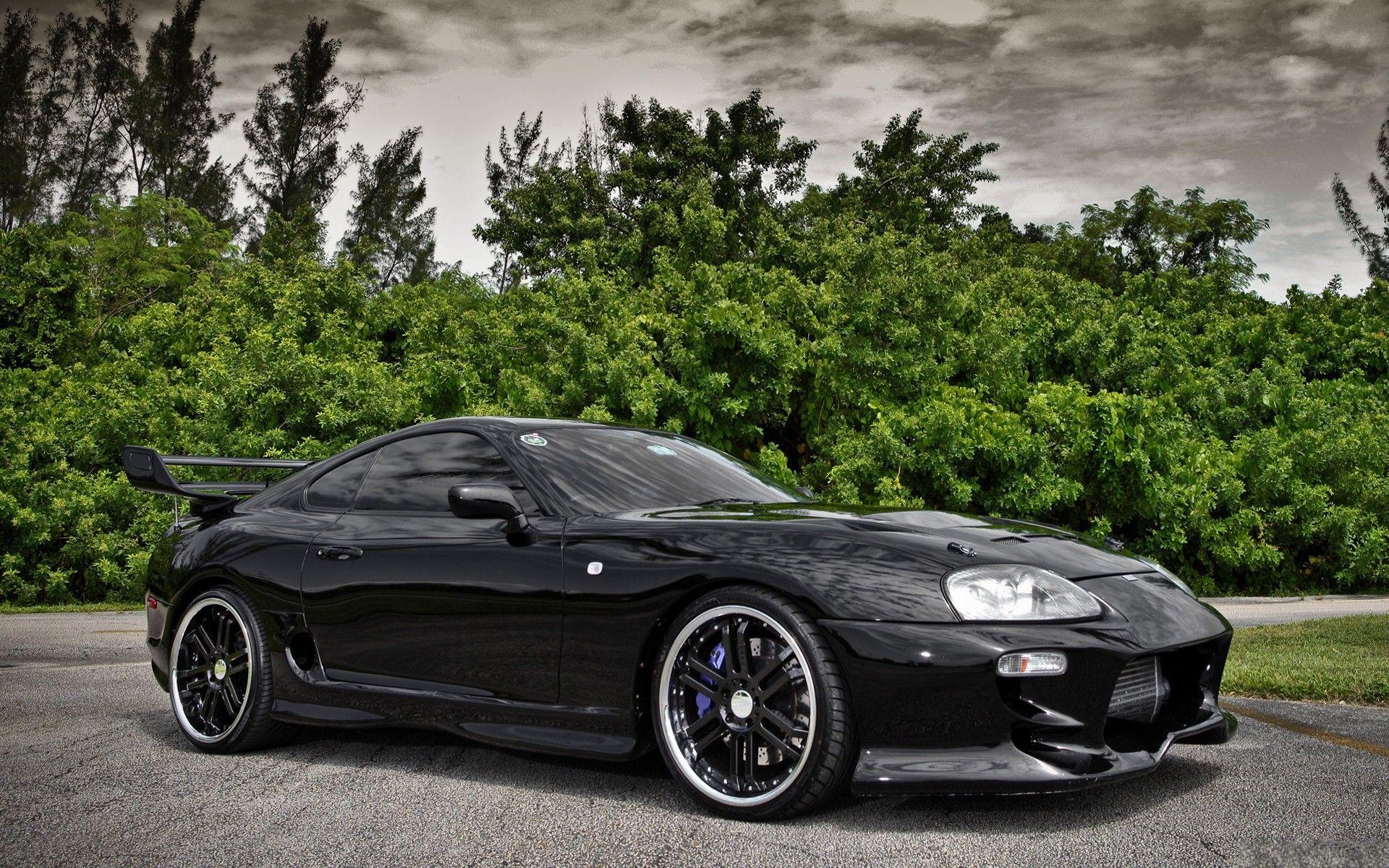 1920x1200 Black cars toyota vehicles toyota supra wallpaperx1200, Desktop