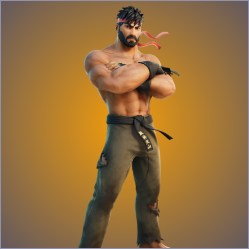 520x520 Ryu Fortnite wallpaper, Phone