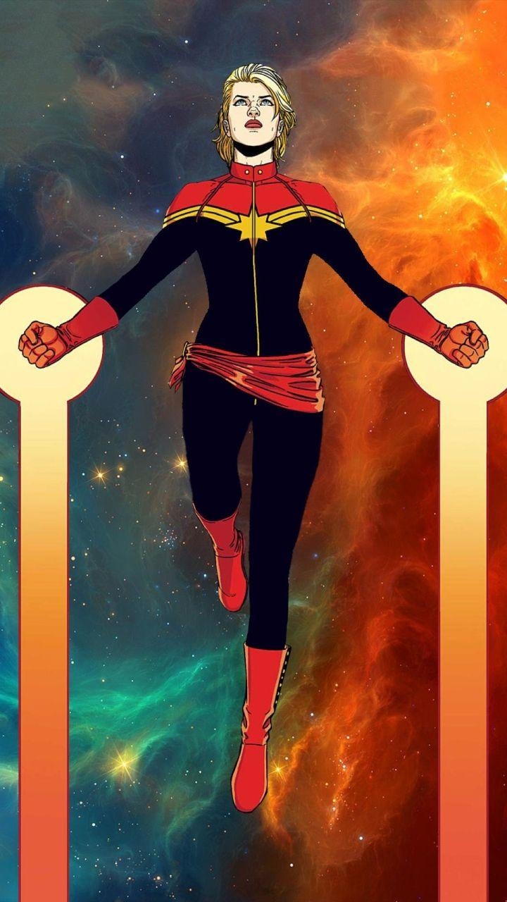 720x1280 Comics Captain Marvel () Wallpaper, Phone