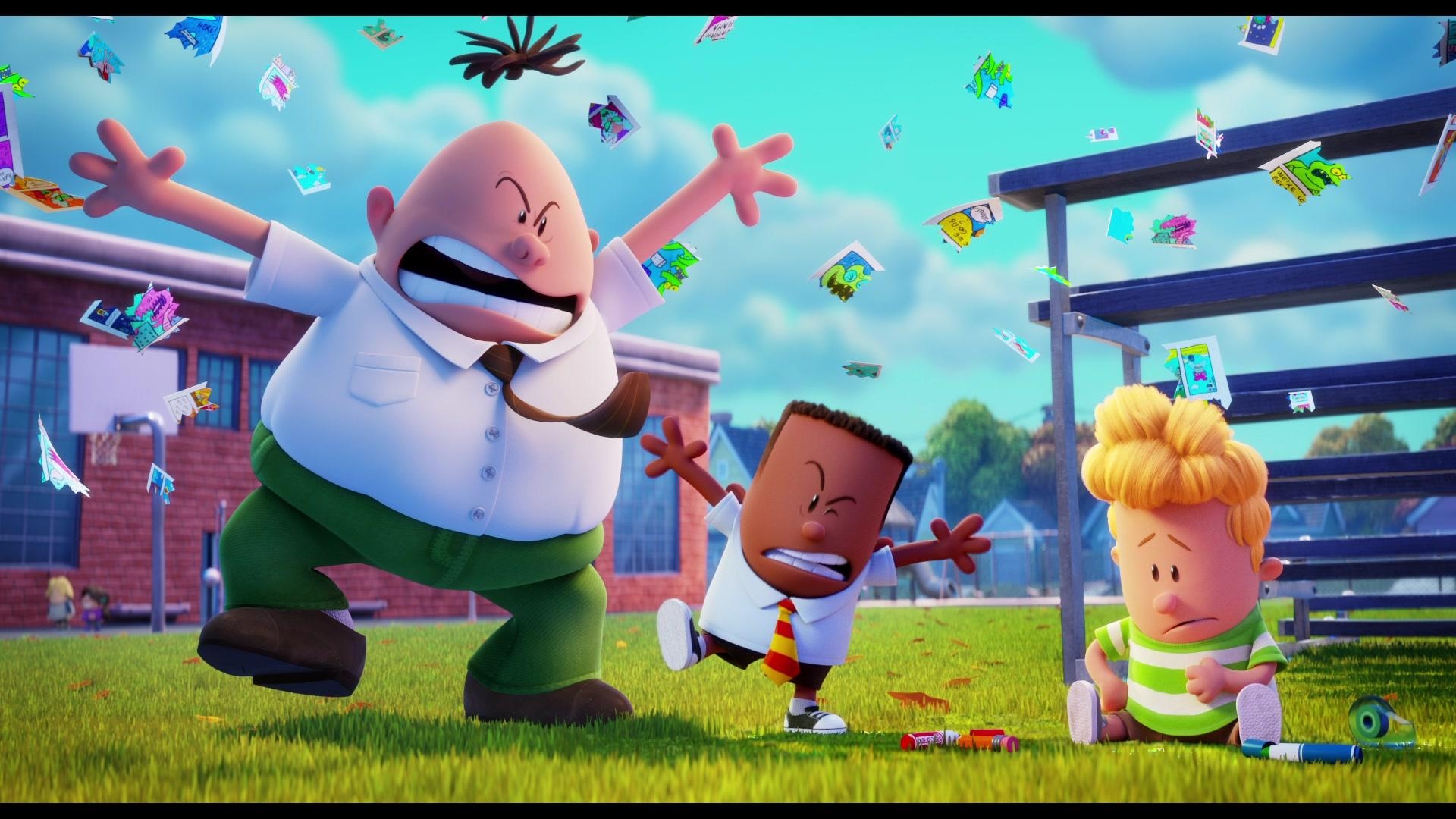 1920x1080 image & Screencaps For Captain Underpants: The First Epic Movie, Desktop