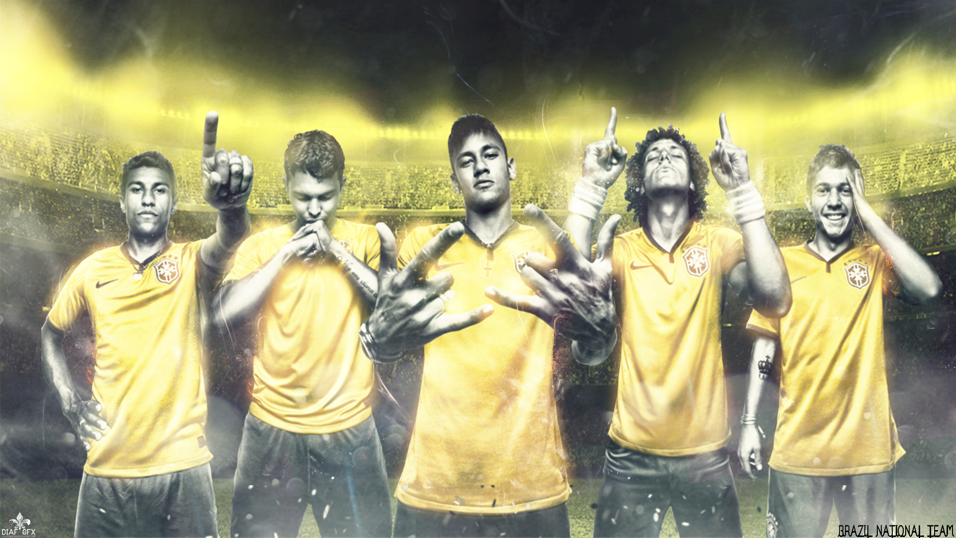 1920x1080 Brazil National Football Team Wallpaper, Desktop