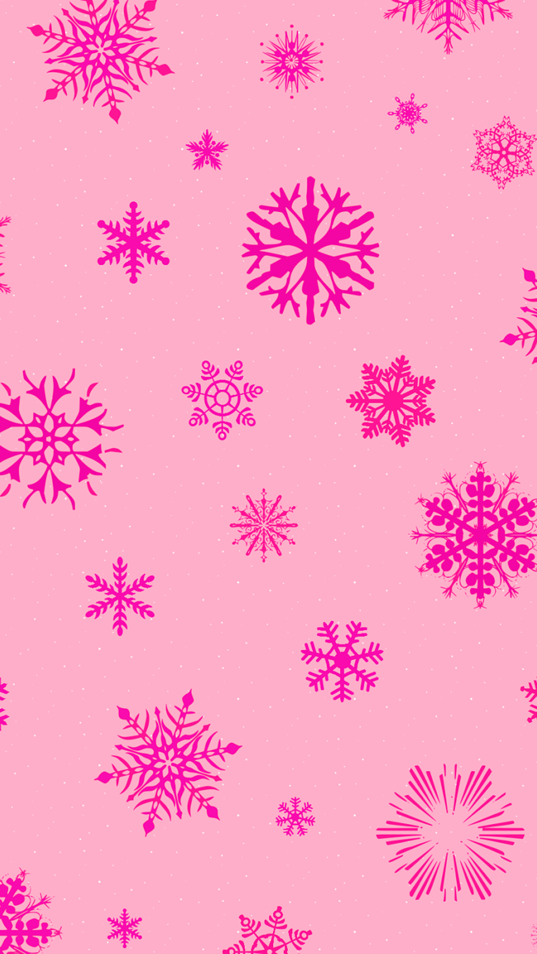 1080x1920 Pink Christmas iPhone Wallpaper, Phone