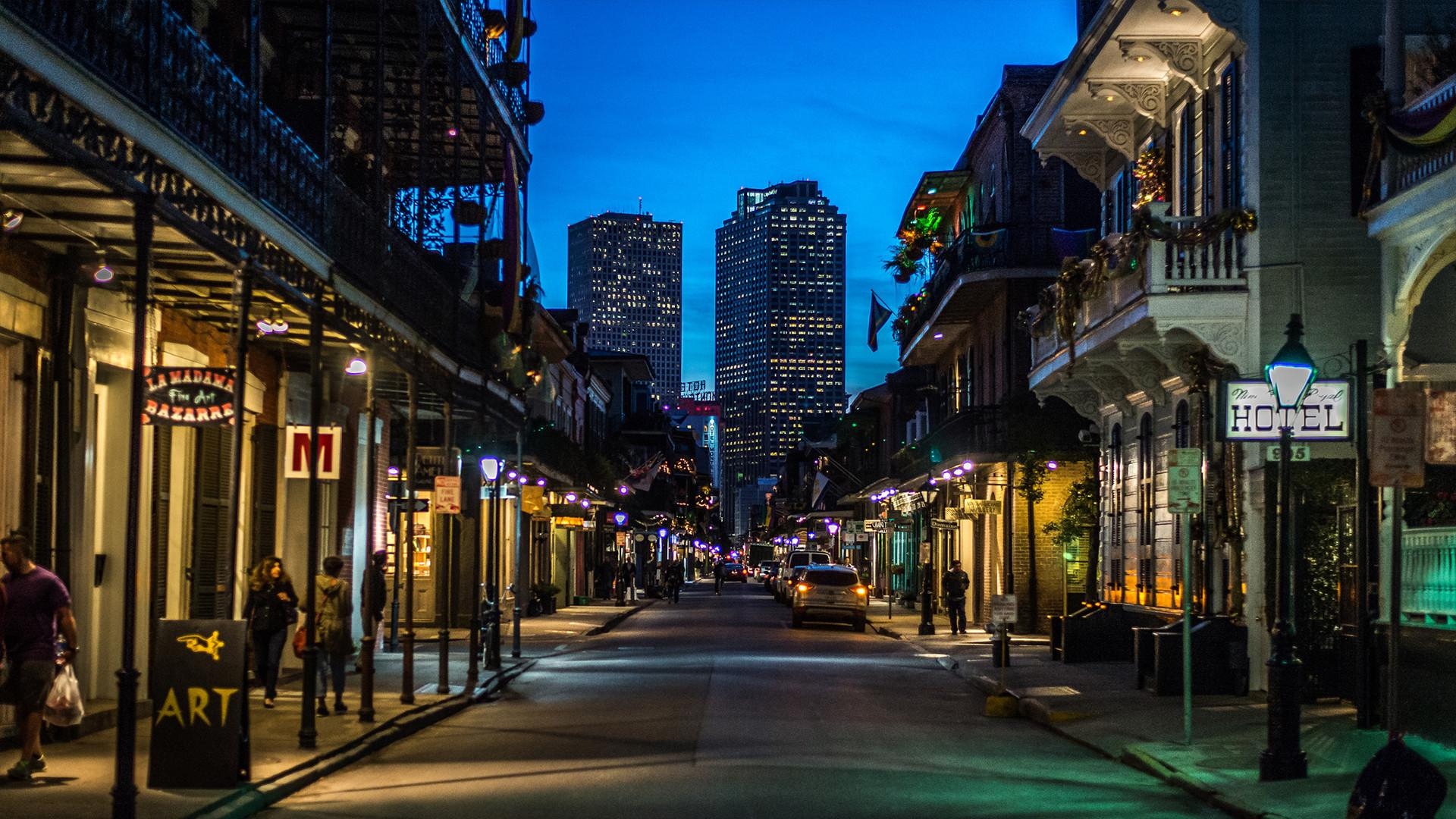 1920x1080 New Orleans At Night Wallpaper High Definition Festival Wallpaper, Desktop