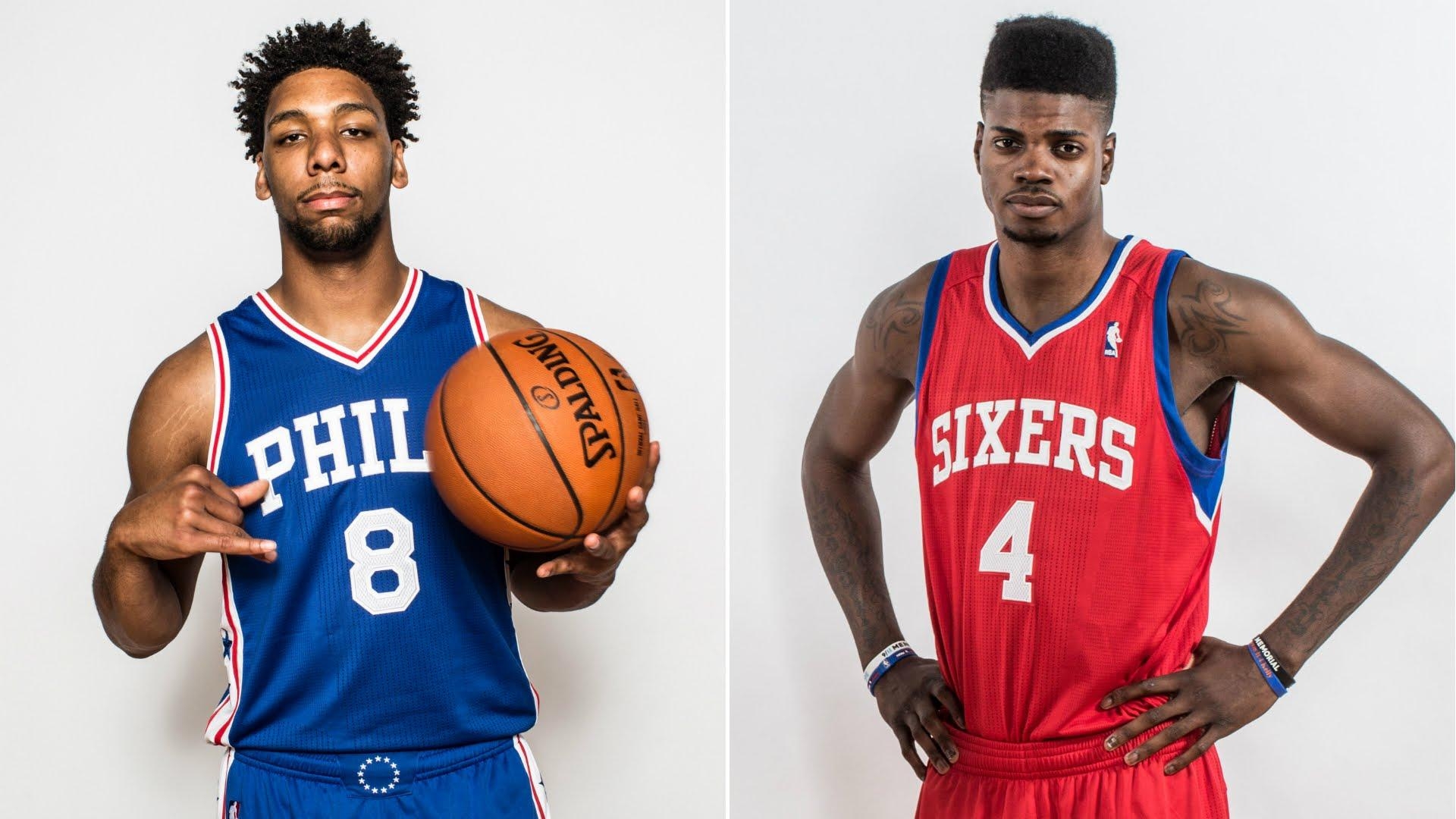 1920x1080 Jahlil Okafor, Nerlens Noel y Joel Embiid 76ers, Desktop