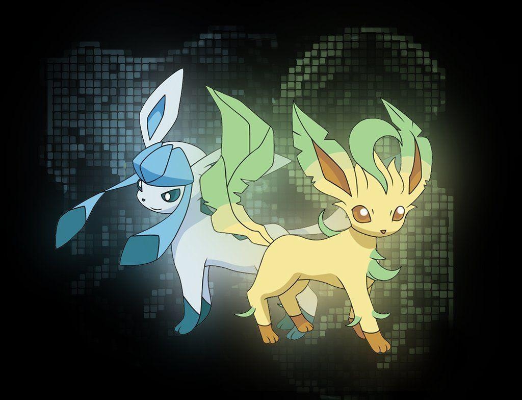 1030x790 Pokémon Photo: leafeon and glaceon. Pokemon. Pokémon, Desktop