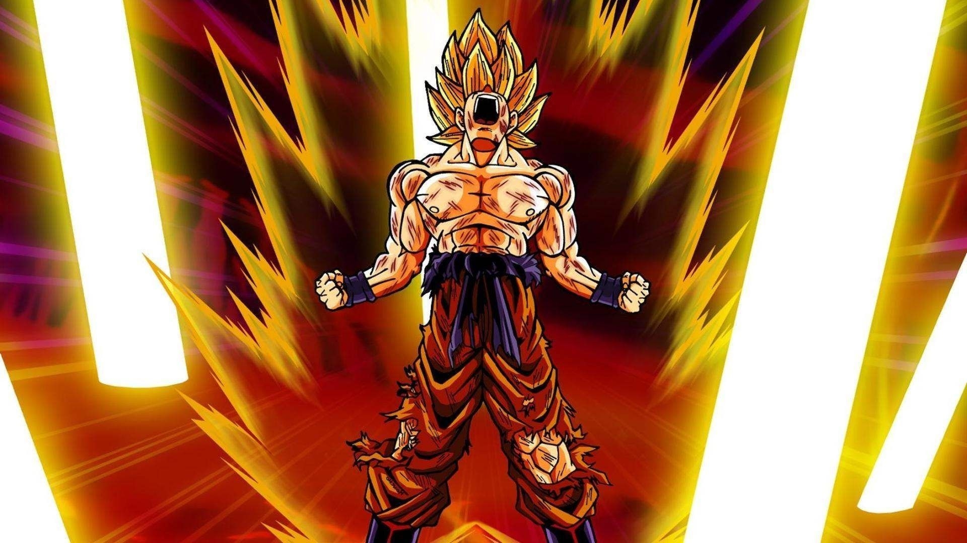 1920x1080 Goku Super Saiyan HD Background Live Wallpaper HD, Desktop