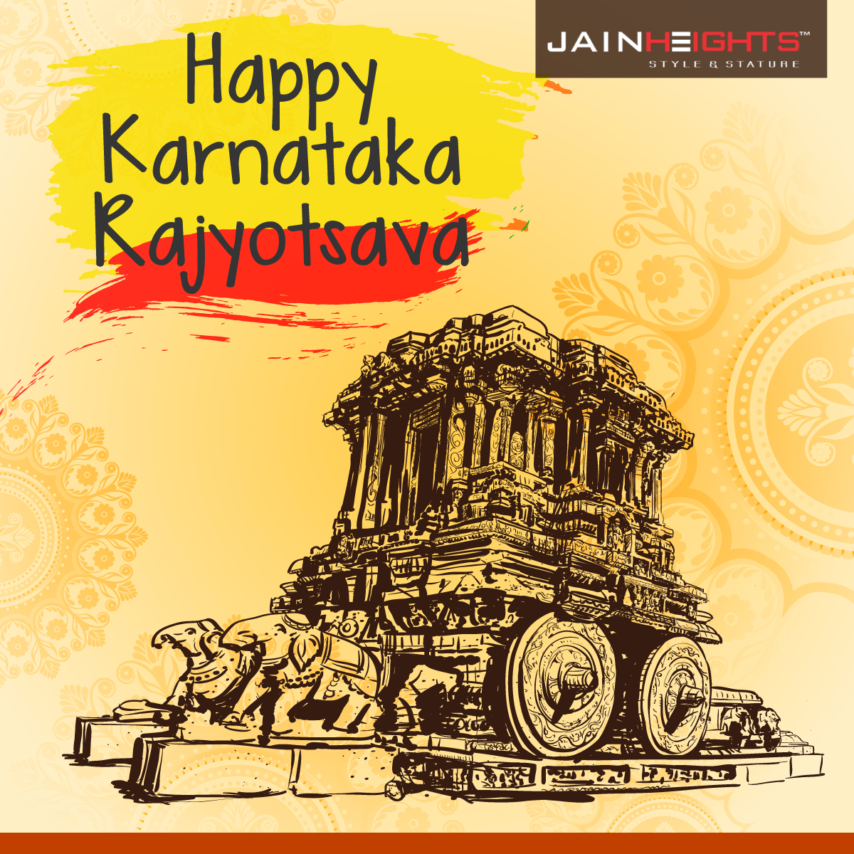 1200x1200 We wish our dear patrons a very Happy Karnataka Rajyotsava!. Karnataka, Indian flag image, My picture, Phone