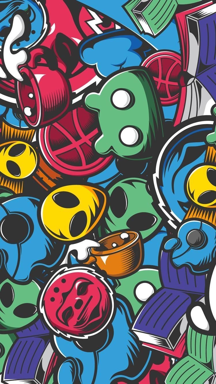 750x1340 Graffiti iPhone Wallpaper Free Graffiti iPhone Background, Phone