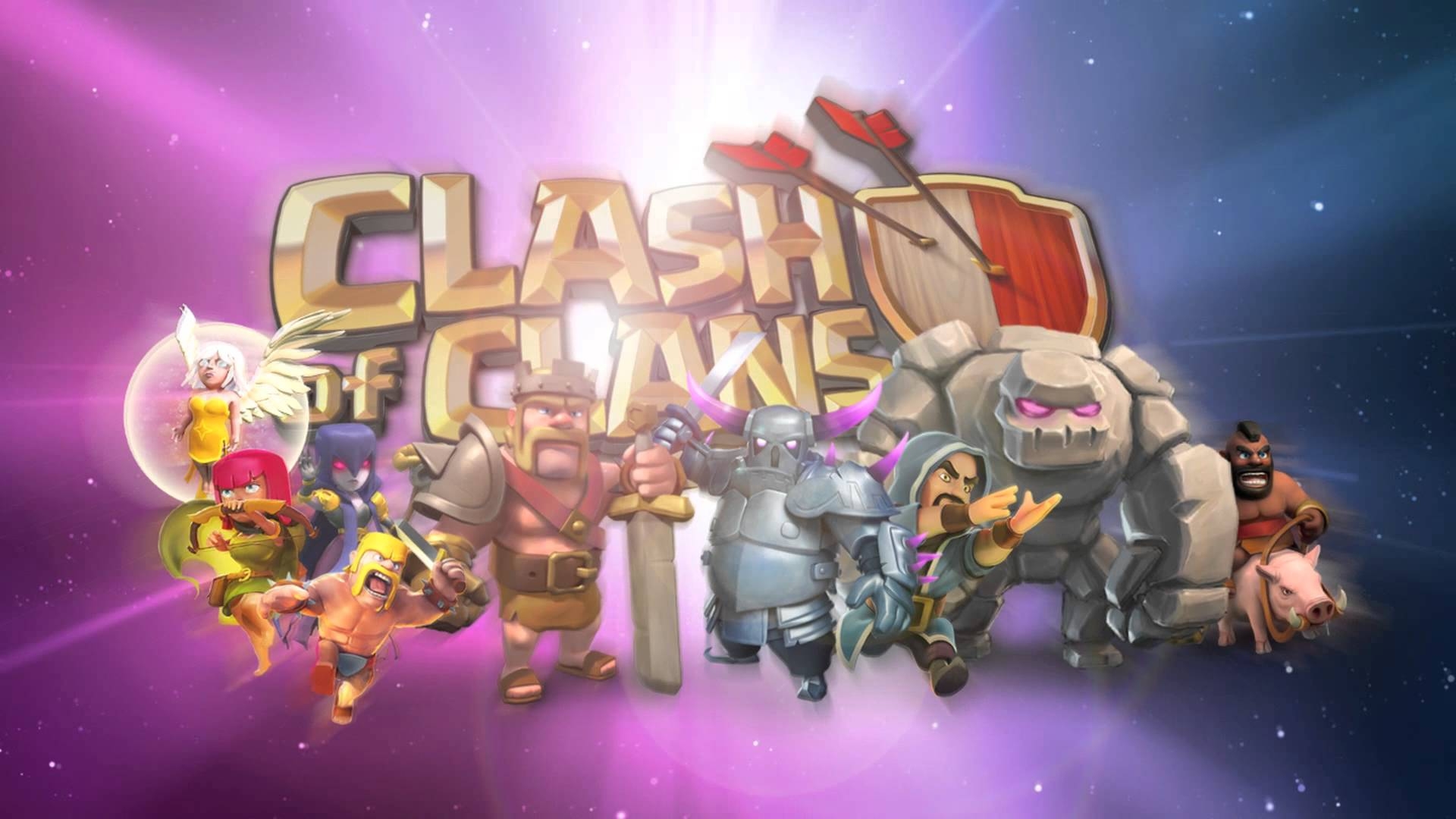 1920x1080 Clash of Clans - HD Art, Wallpaper, Background, Channel Art, Desktop