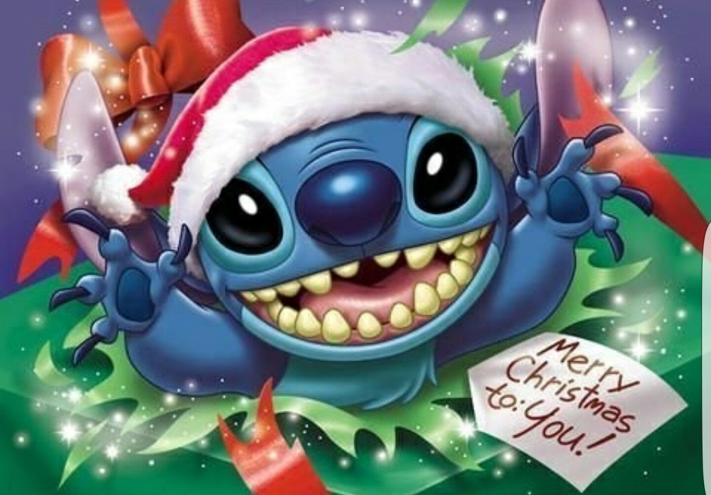 1440x1010 Merry Christmas Stitch. Cute christmas wallpaper, Cute disney wallpaper, Stitch disney, Desktop