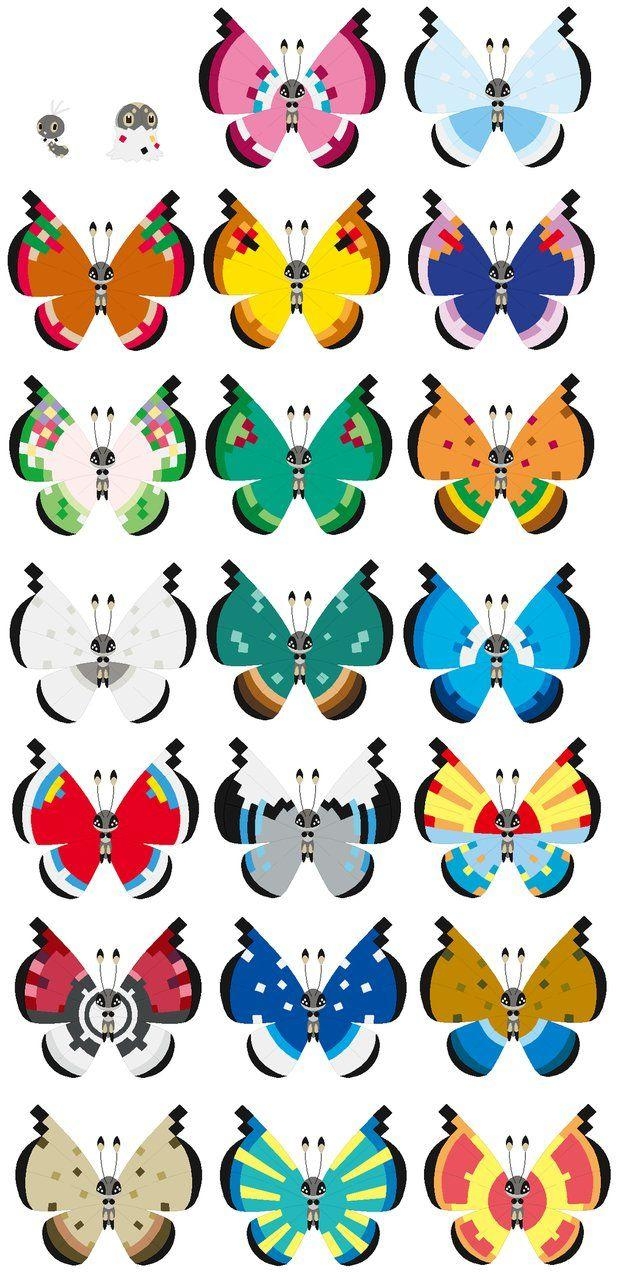 630x1290 Scatterbug, Spewpa and Vivillon Base, Phone