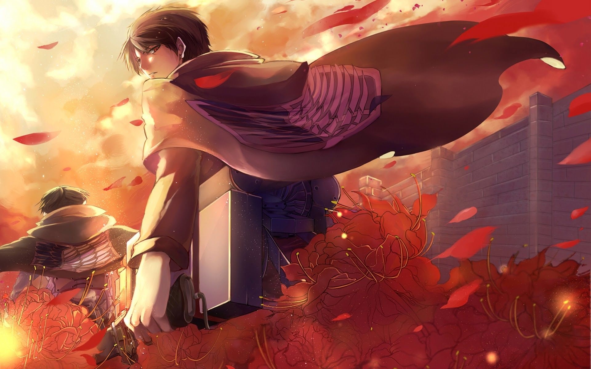 1920x1200 Attack On Titan Eren Wallpaper Free Attack On Titan Eren Background, Desktop