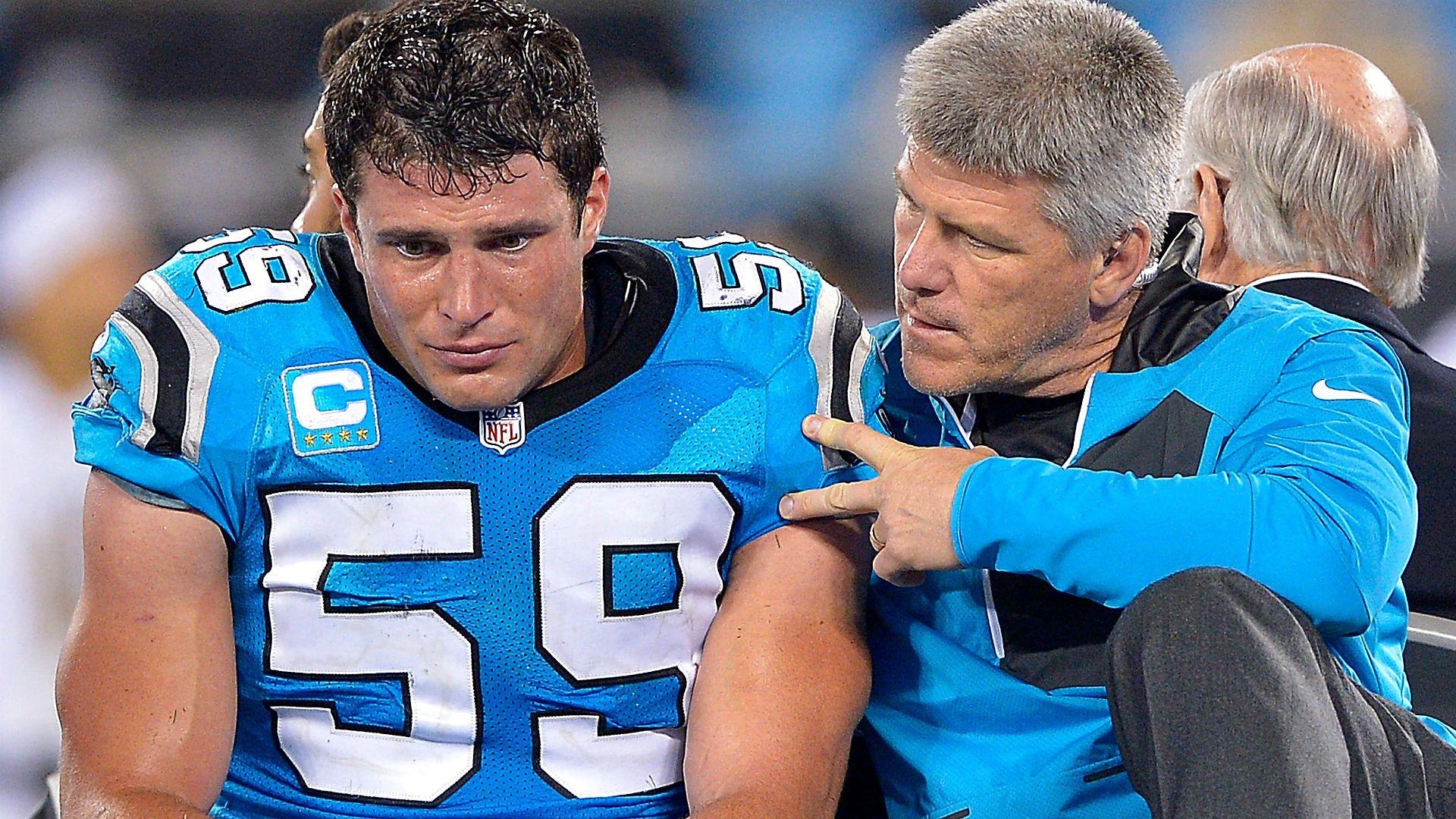 1920x1080 Luke Kuechly goes down, Panthers go from hangover to heartbreak, Desktop