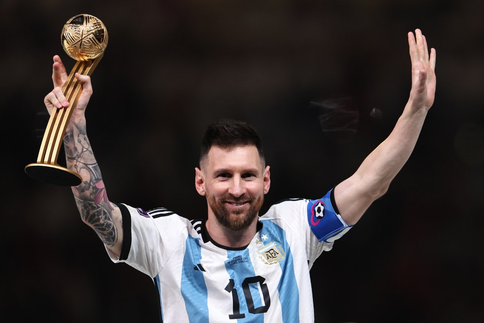 1600x1070 Argentina Wins the 2022 World Cup, Defeating France, Desktop