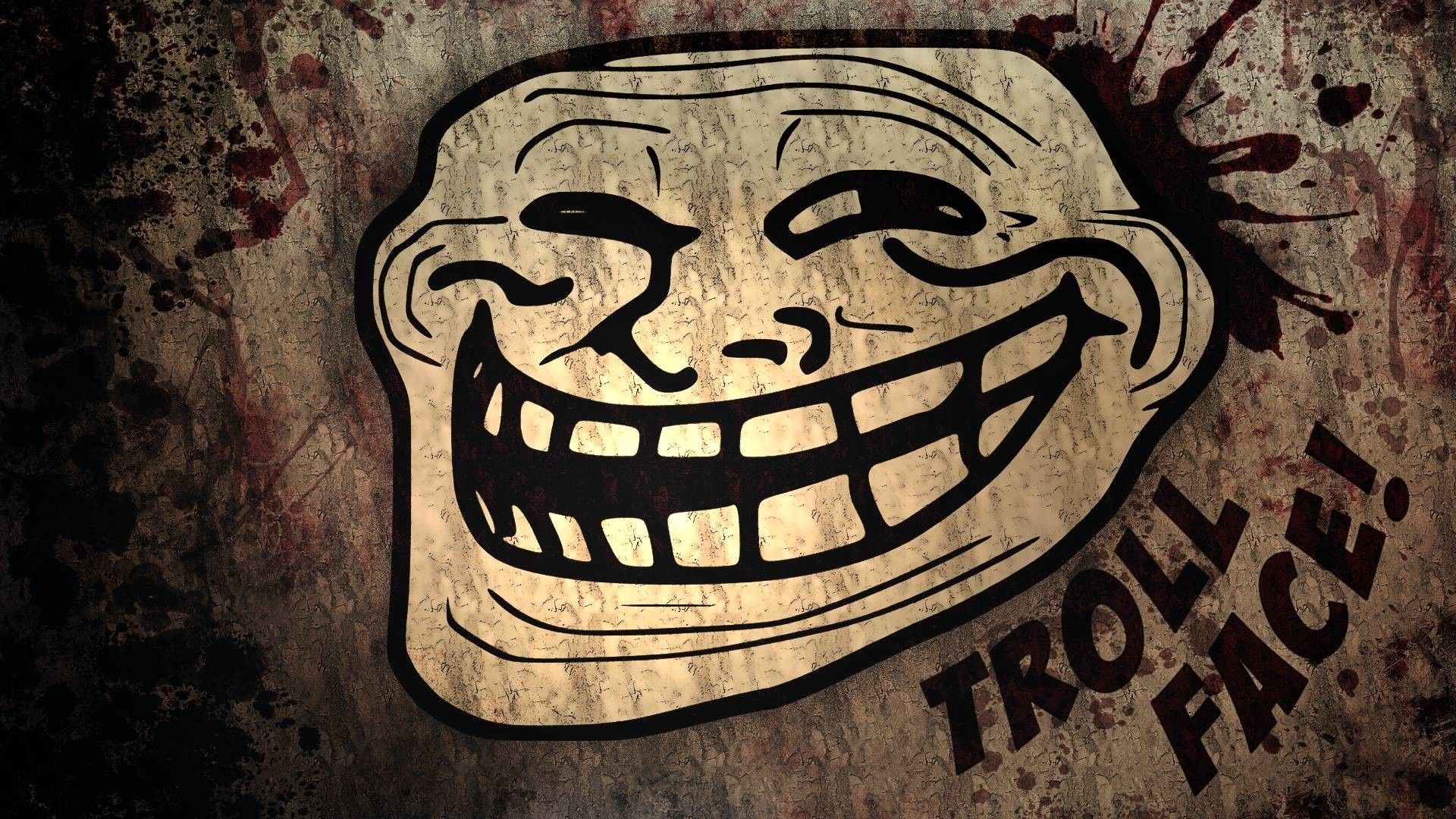 1920x1080 Troll Face Background, Desktop