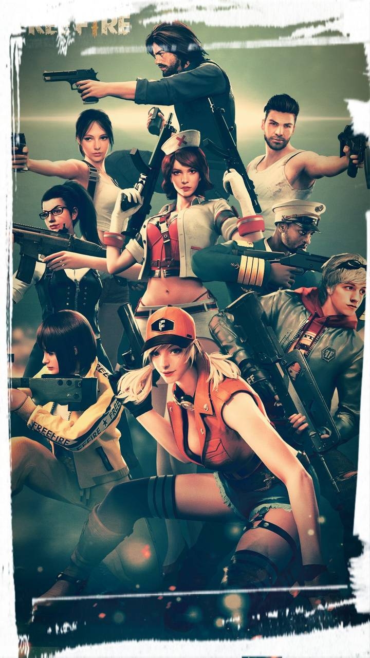 720x1280 Characters Free Fire wallpaper, Phone