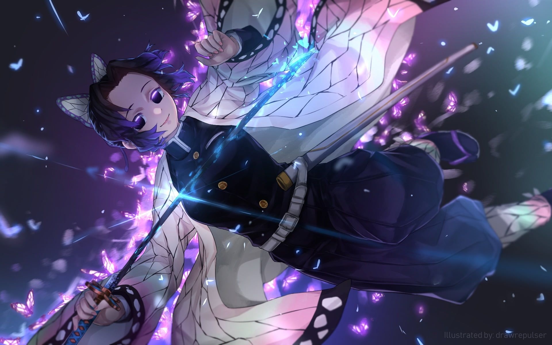 1920x1200 Anime Demon Slayer: Kimetsu no Yaiba Shinobu Kochou P, Desktop