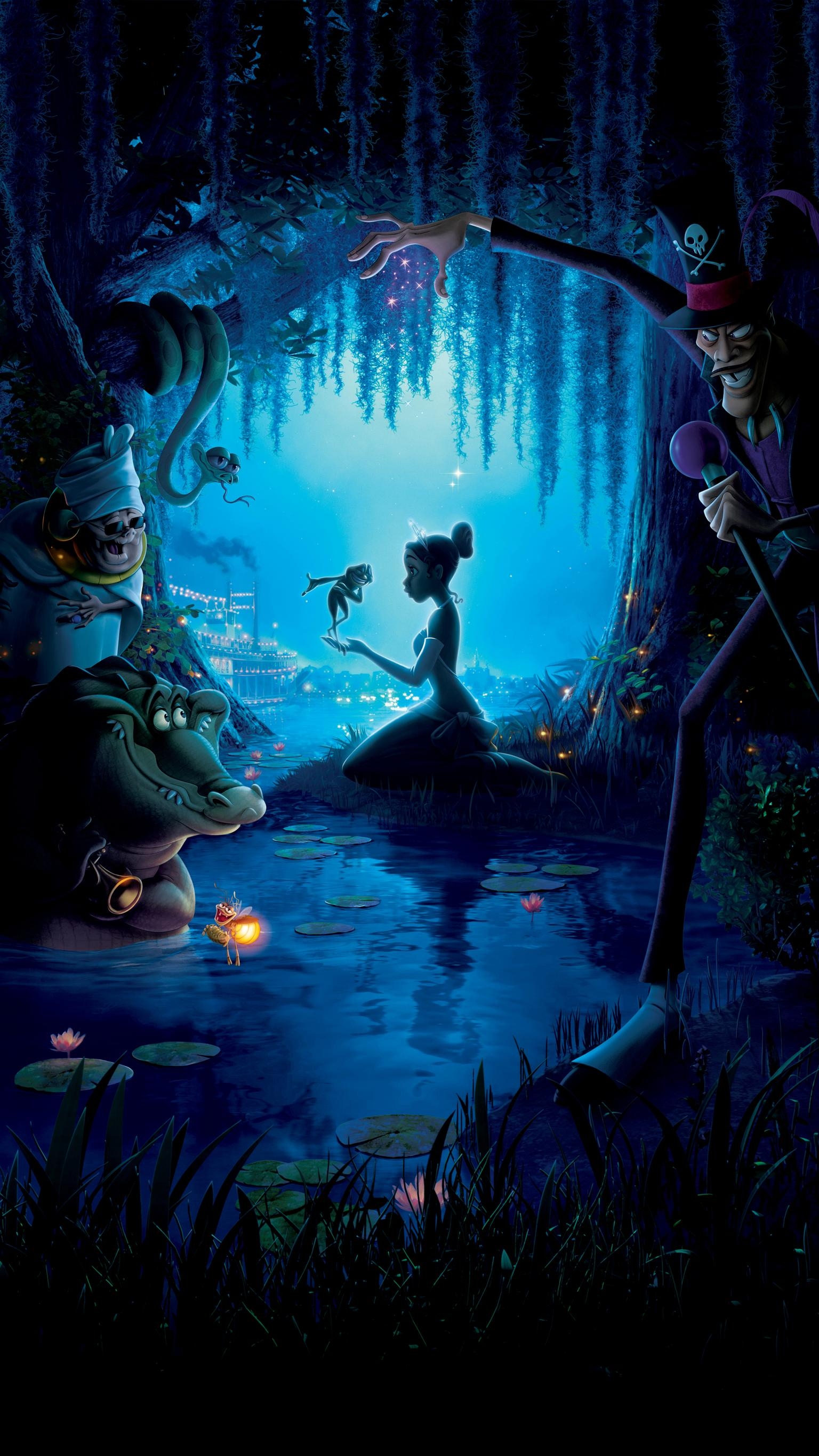 1540x2740 The Princess and the Frog (2009) Phone Wallpaper, Phone