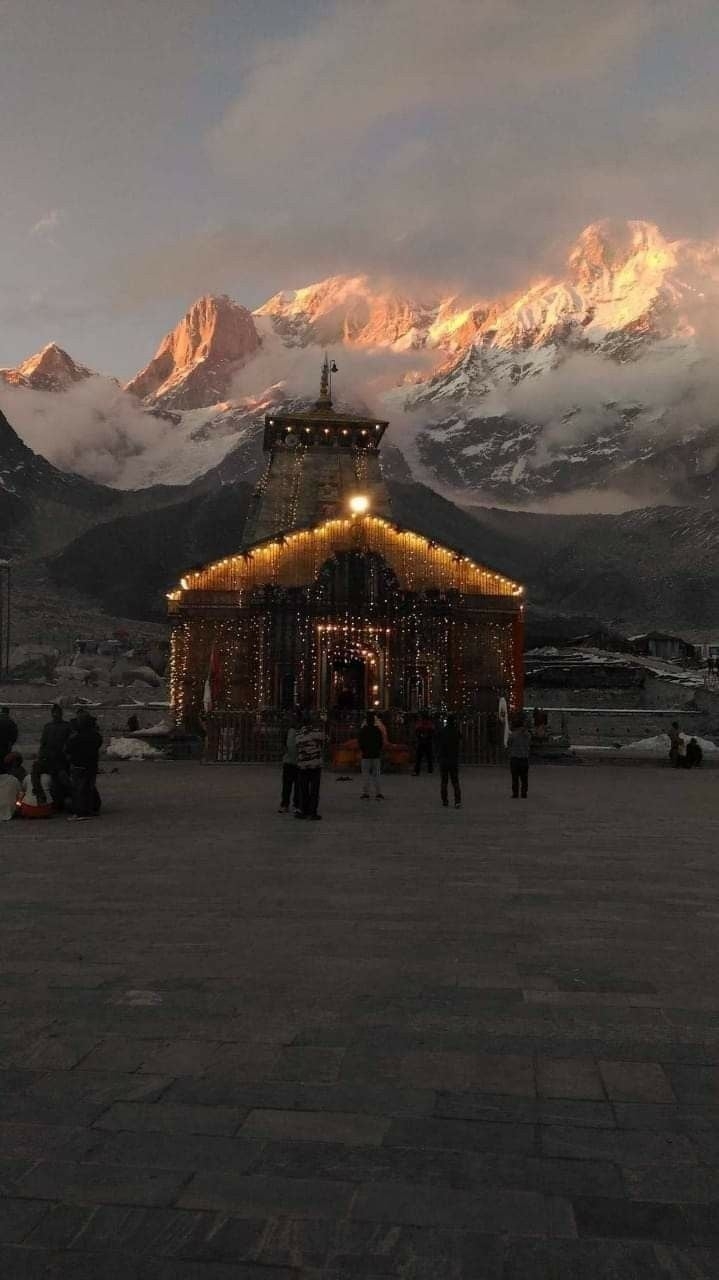 720x1280 kedarnath temple wallpaper, Phone